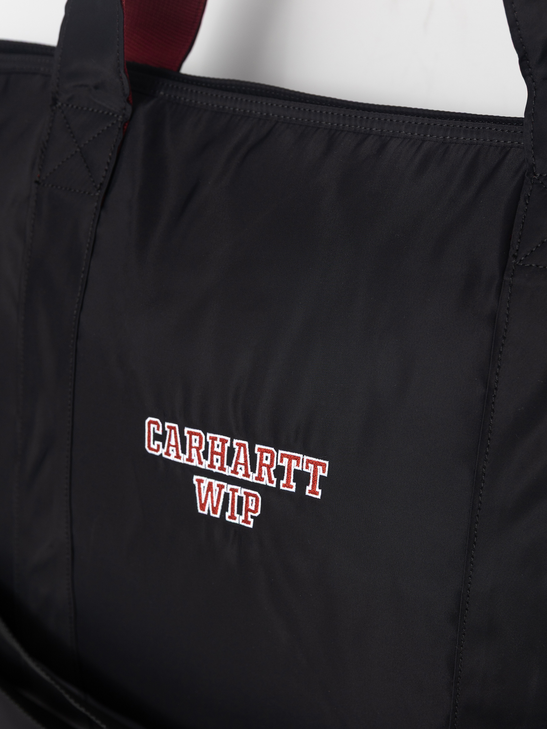 Poșetă Carhartt WIP Alumni Tote (black/scarlet)