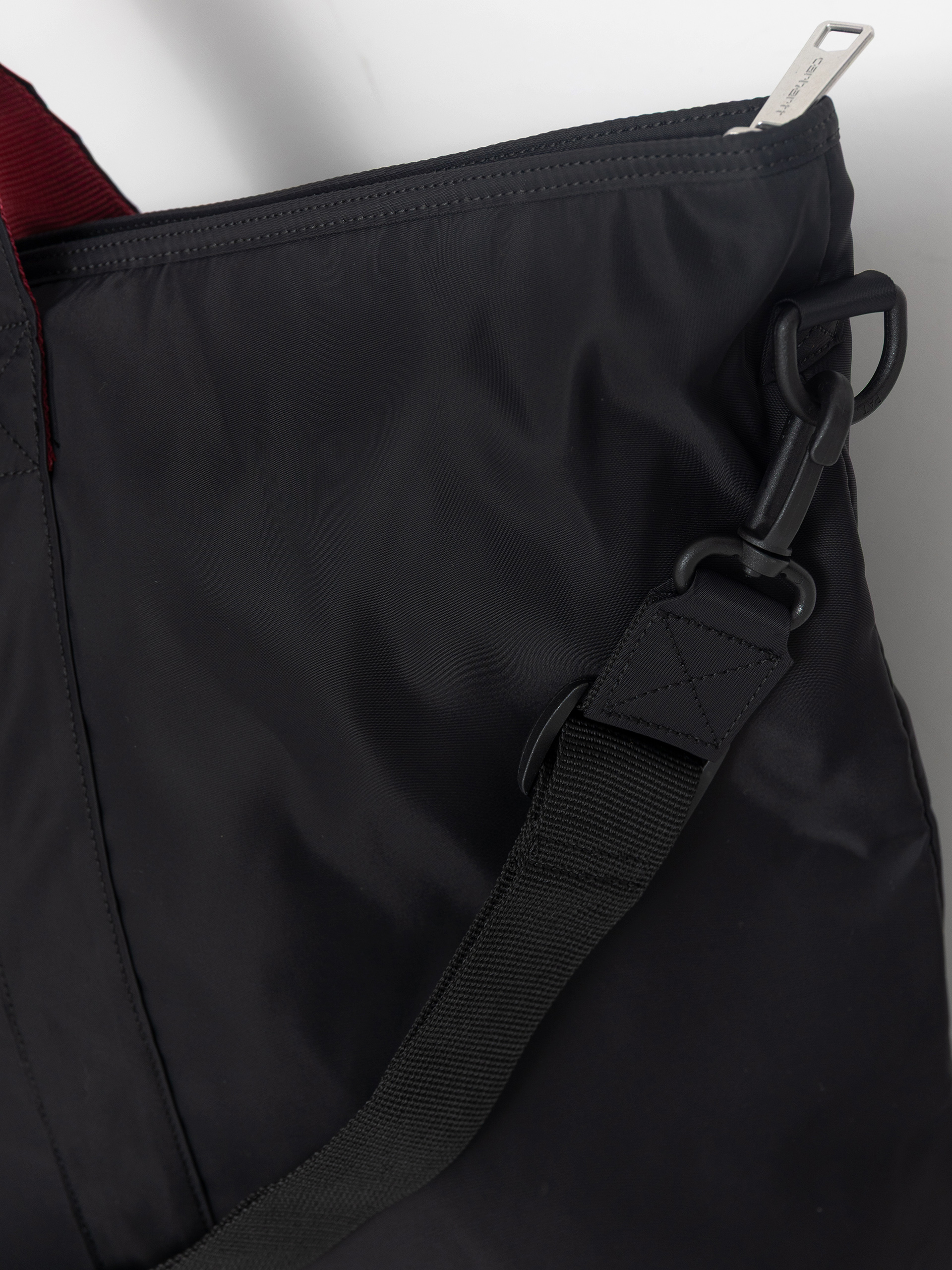 Poșetă Carhartt WIP Alumni Tote (black/scarlet)