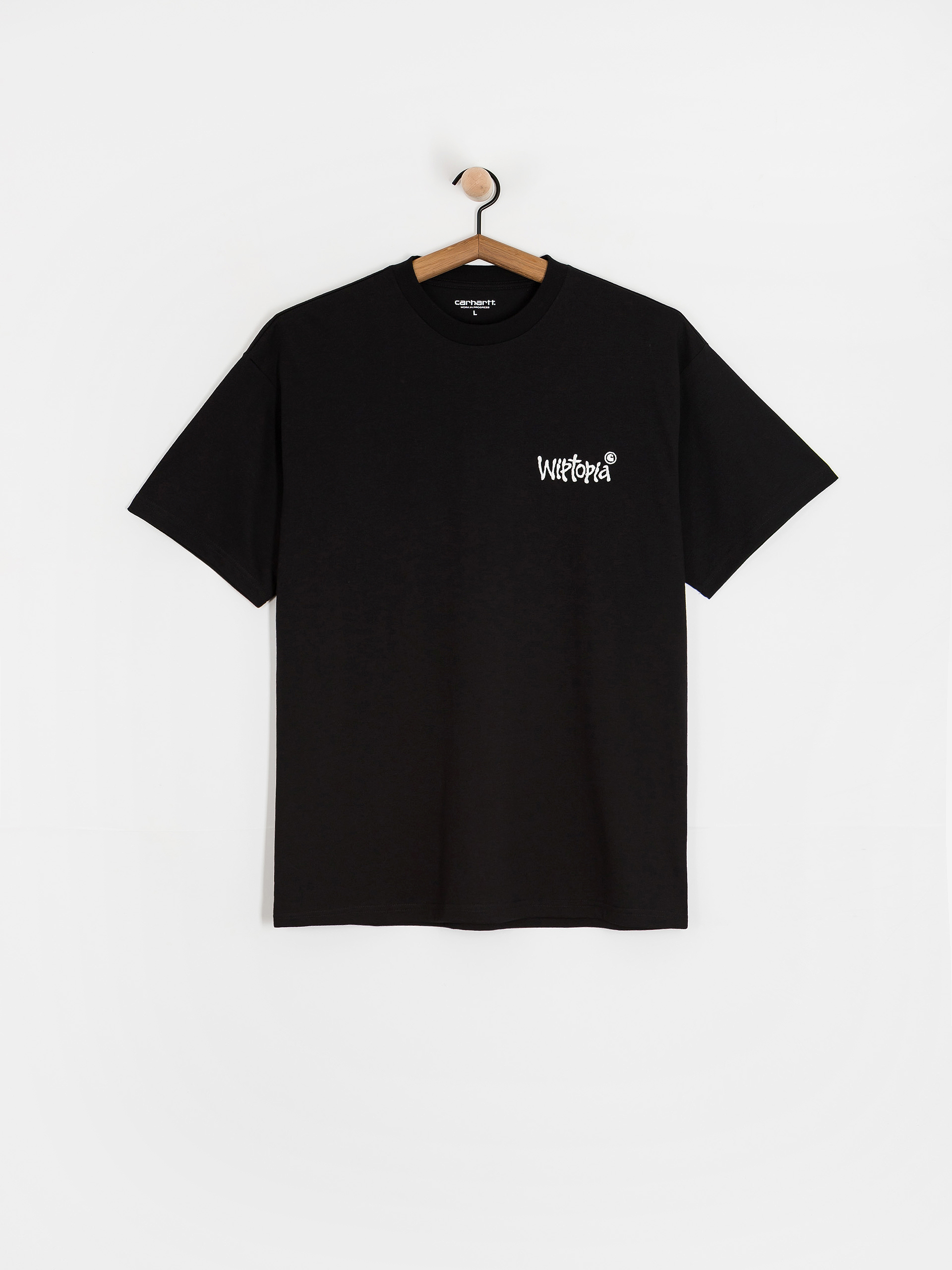 Tricou Carhartt WIP Wiptopia Script (black/wax)
