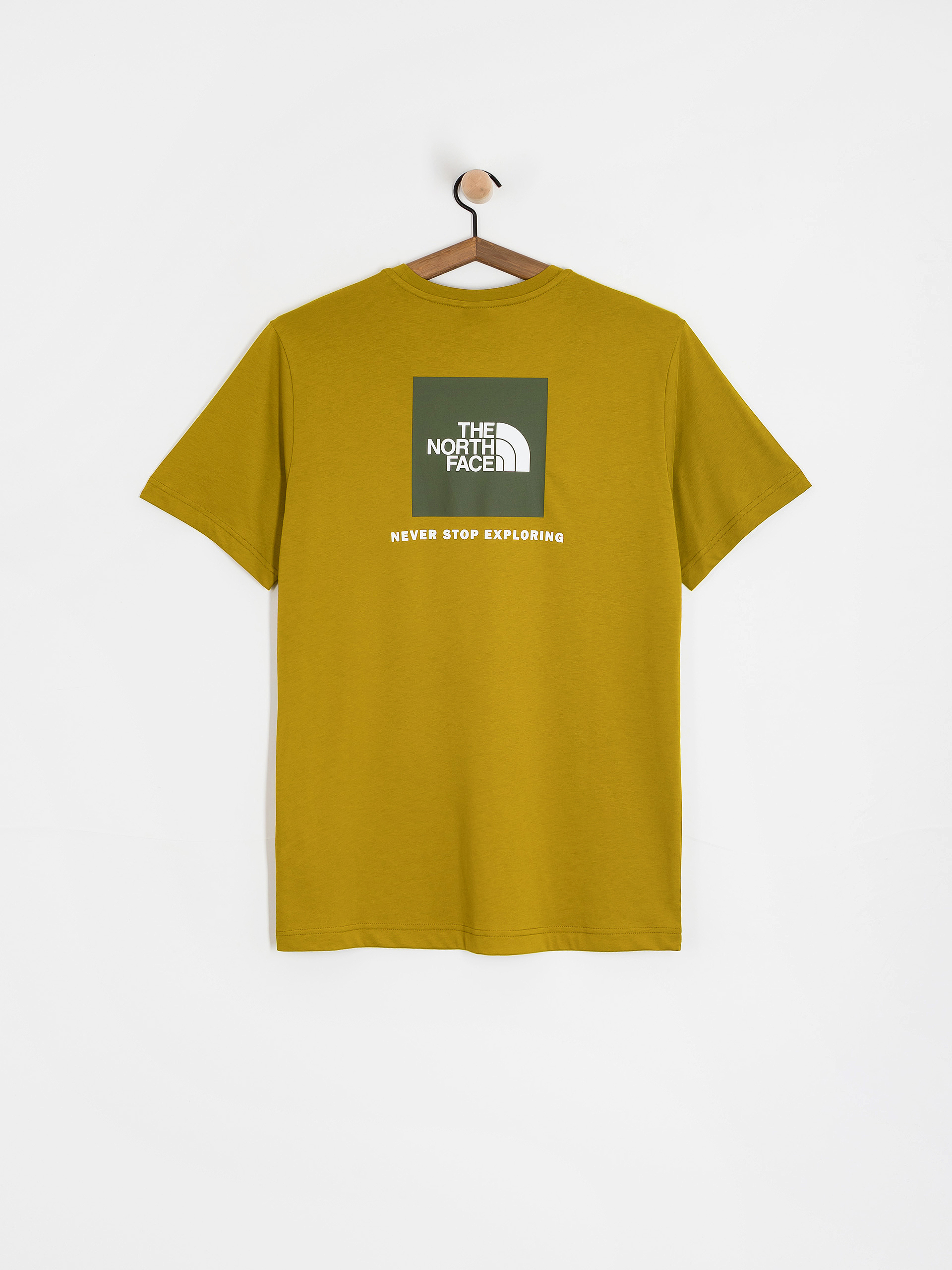 Tricou The North Face Box Nse (deep dijon/woodland gre)