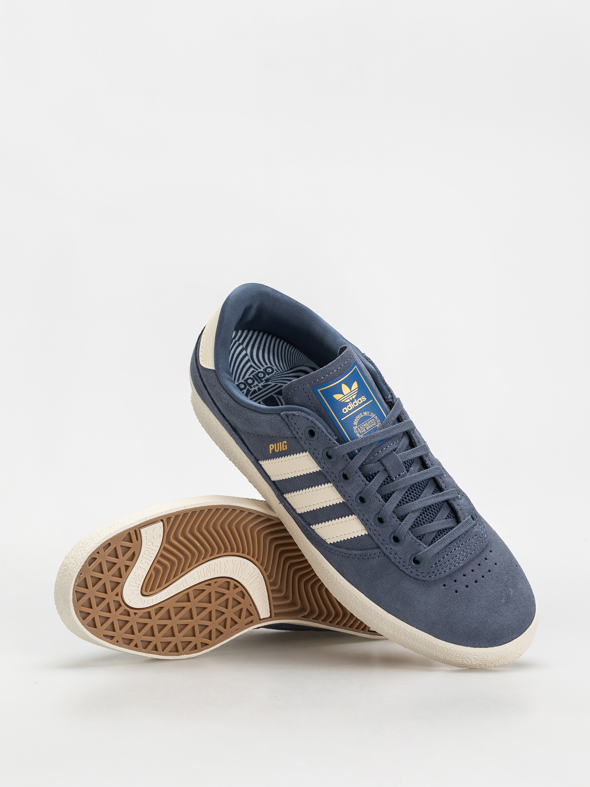 Pantofi adidas Puig Indoor (prloin/owhite/blubir)