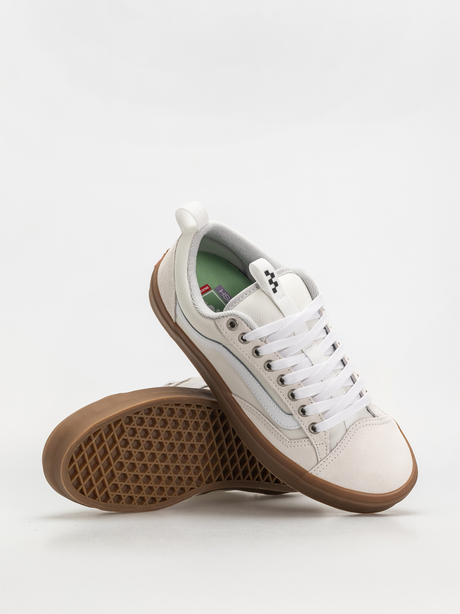 Pantofi Vans Skate Old Skool 36 + (white/gum)