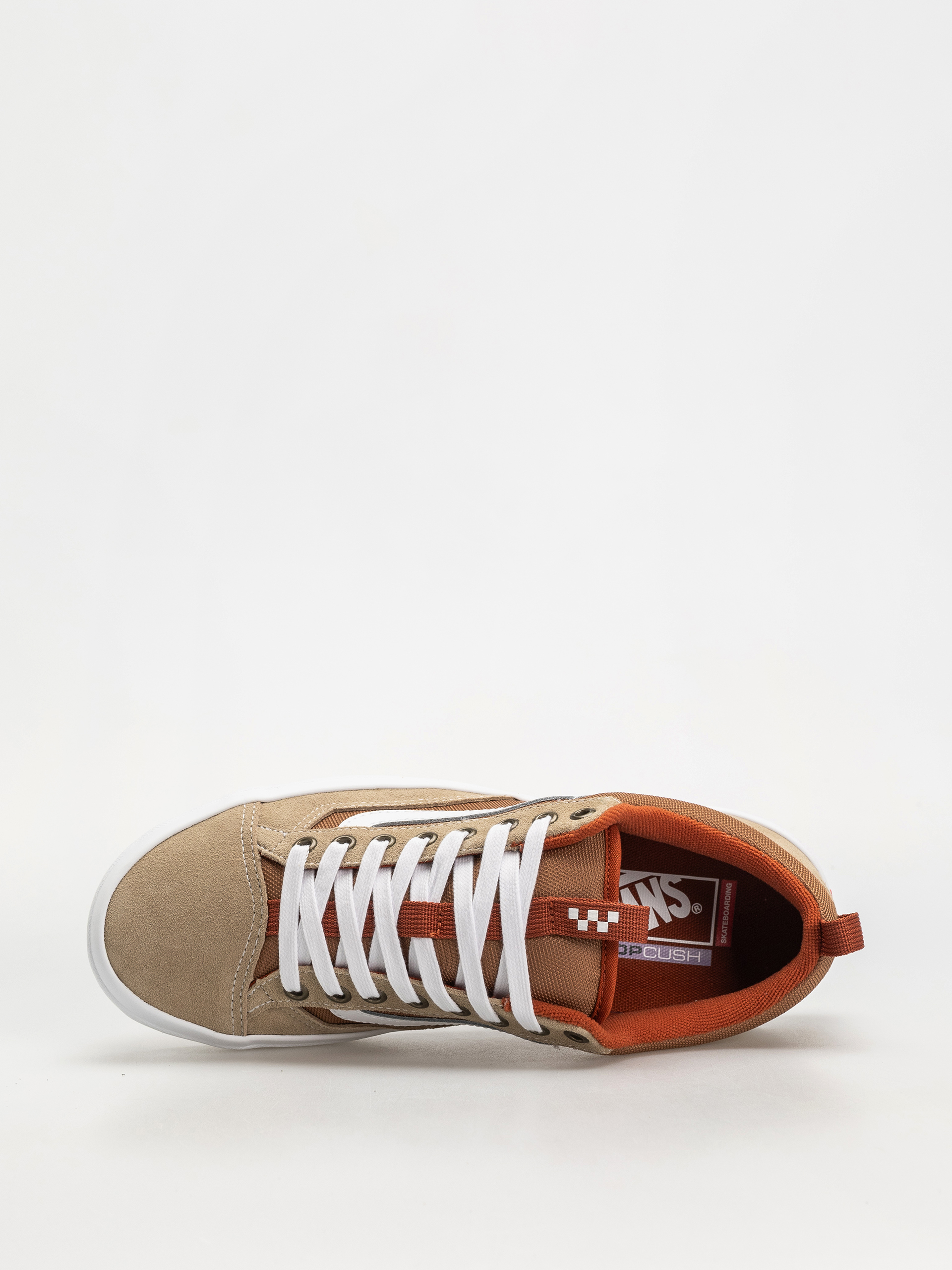Pantofi Vans Skate Old Skool 36 + (khaki/burnt orange)