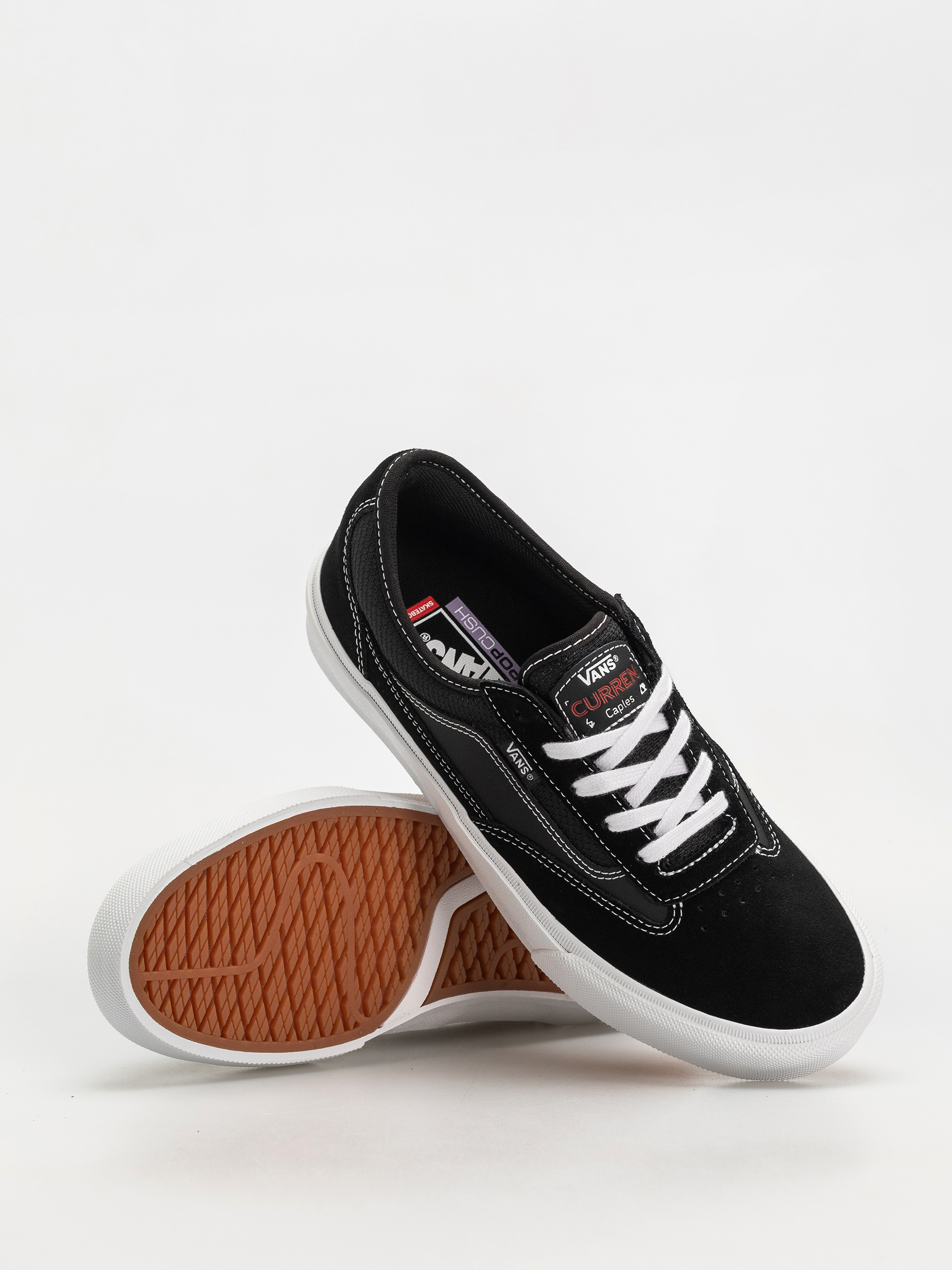Pantofi Vans Skate Curren Caples (gum black/white)
