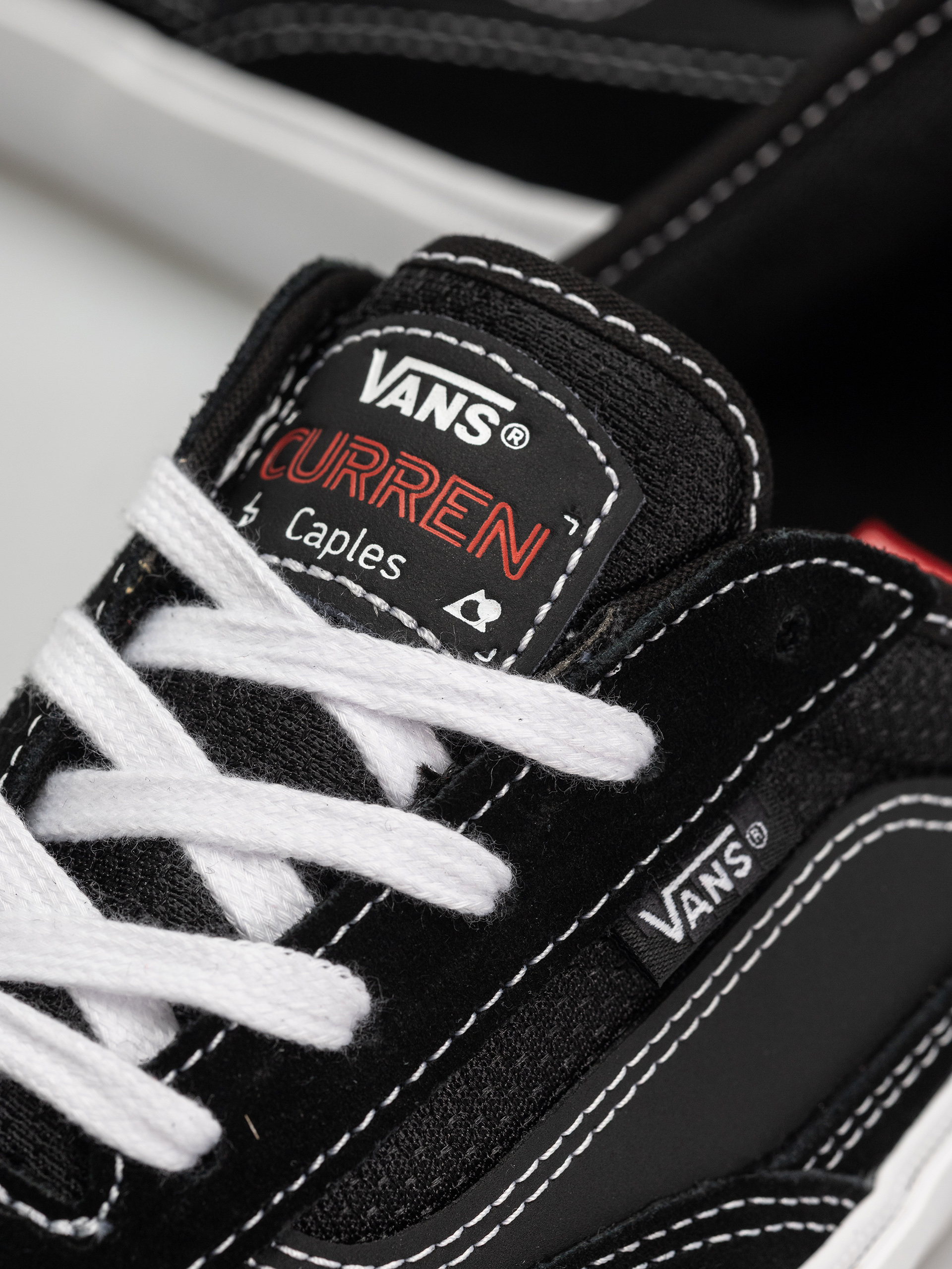 Pantofi Vans Skate Curren Caples (gum black/white)