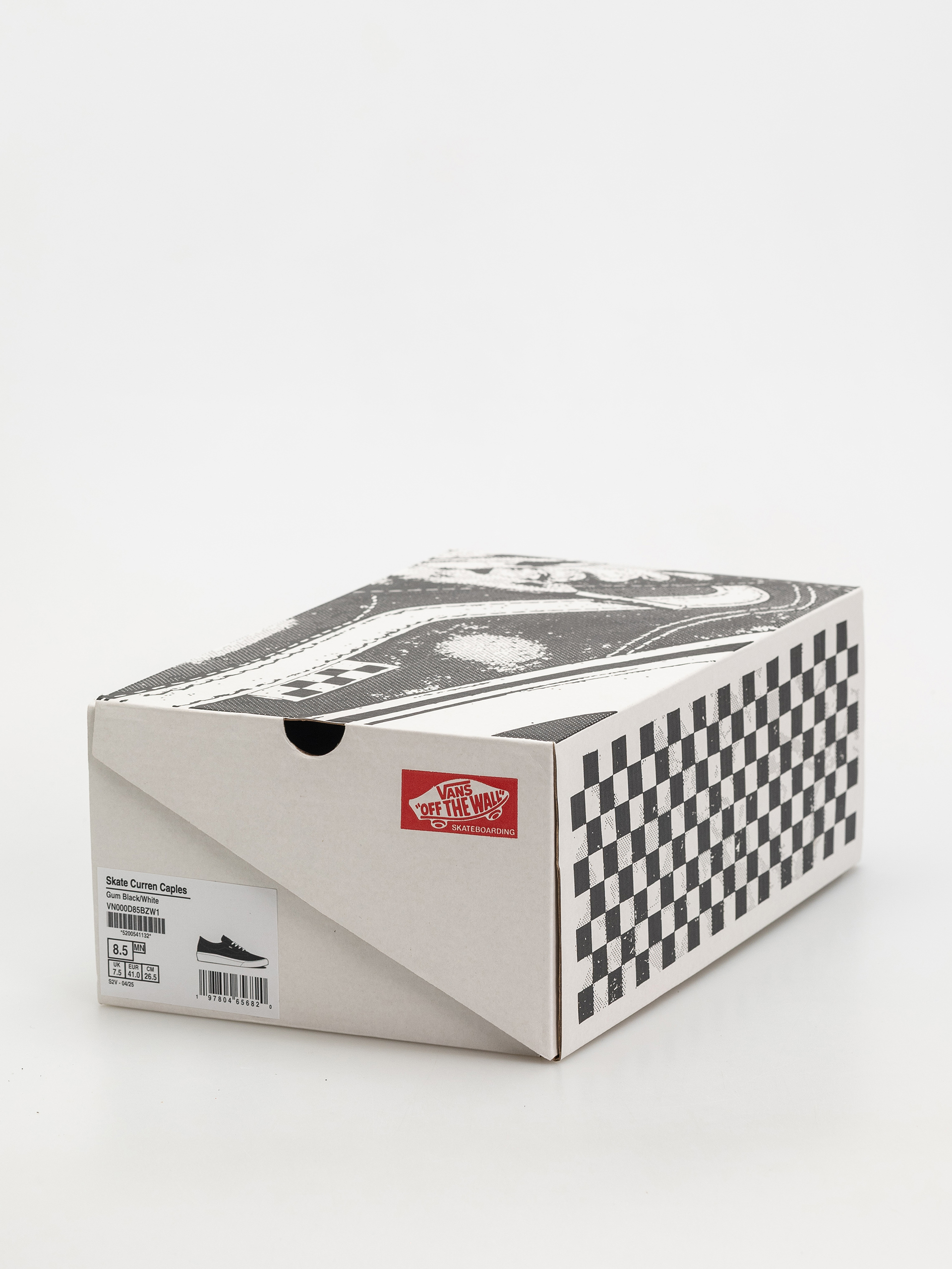 Pantofi Vans Skate Curren Caples (gum black/white)