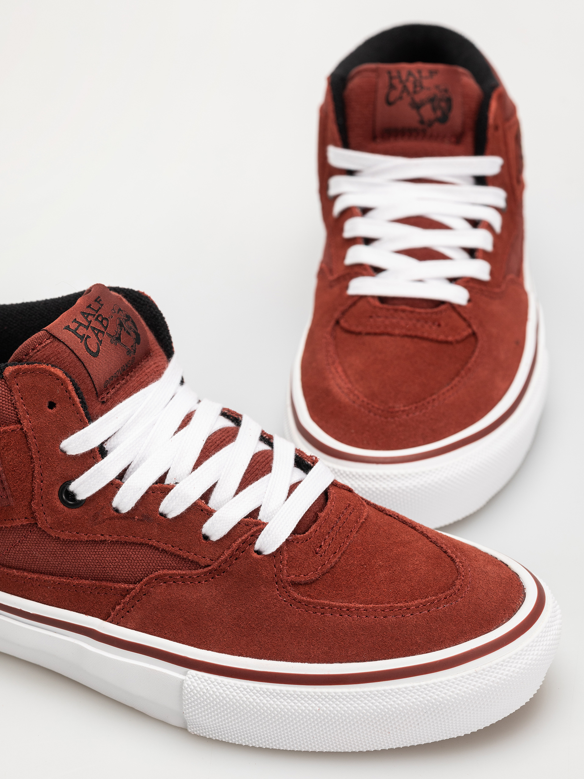 Pantofi Vans Skate Half Cab (brick/black)