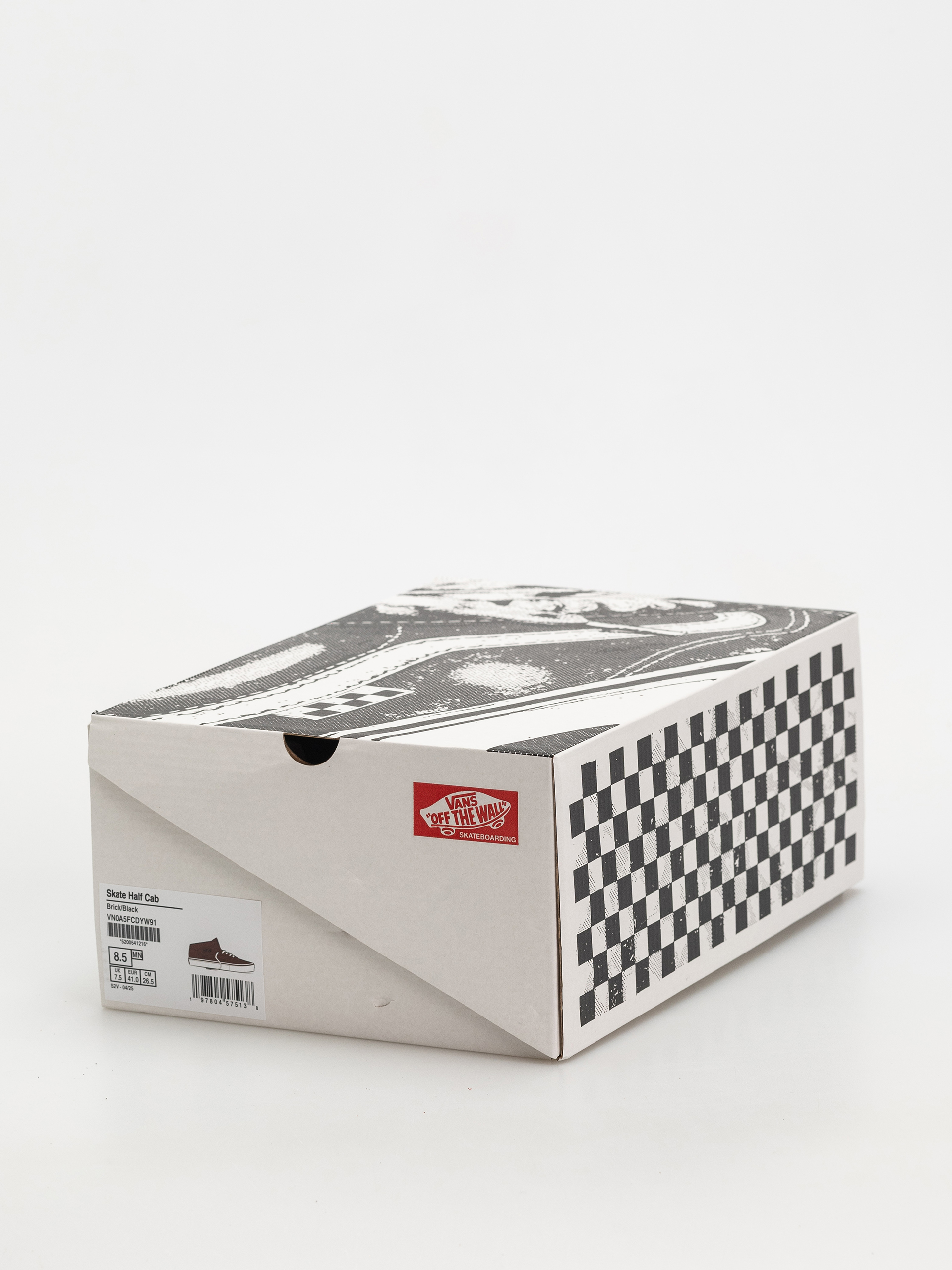 Pantofi Vans Skate Half Cab (brick/black)