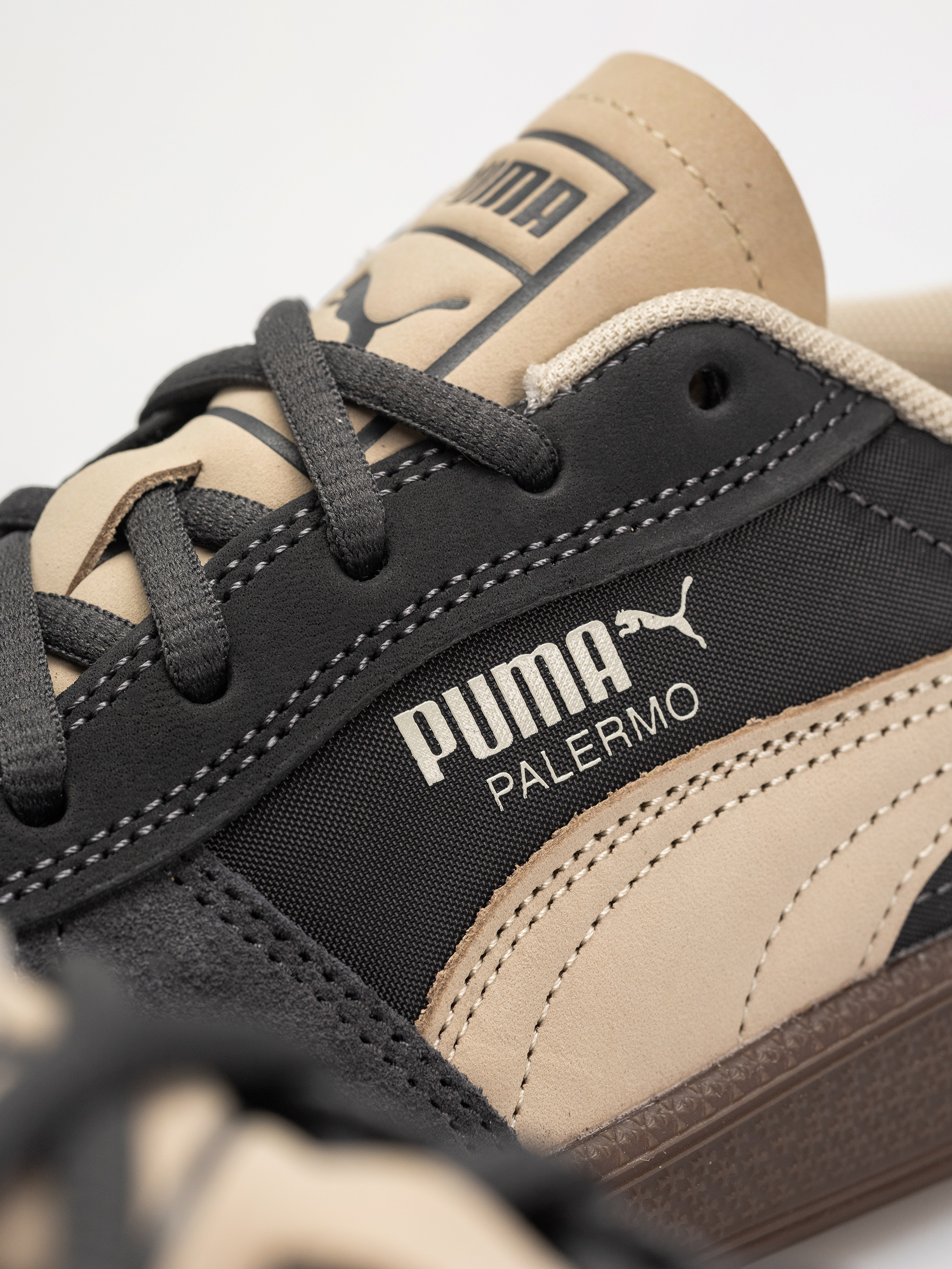 Pantofi Puma Palermo Pop (dusky gray/desert dust)