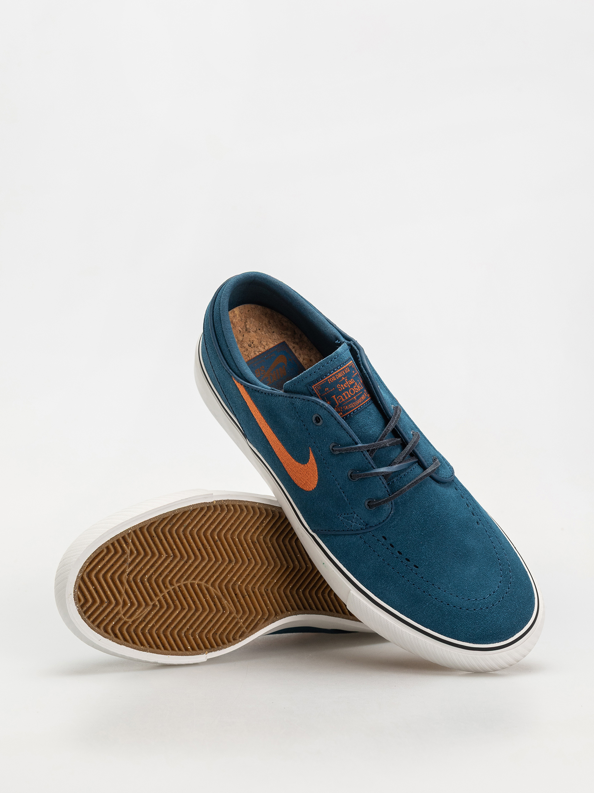 Pantofi Nike SB Zoom Janoski Og+ (blue force/campfire orange blue force)
