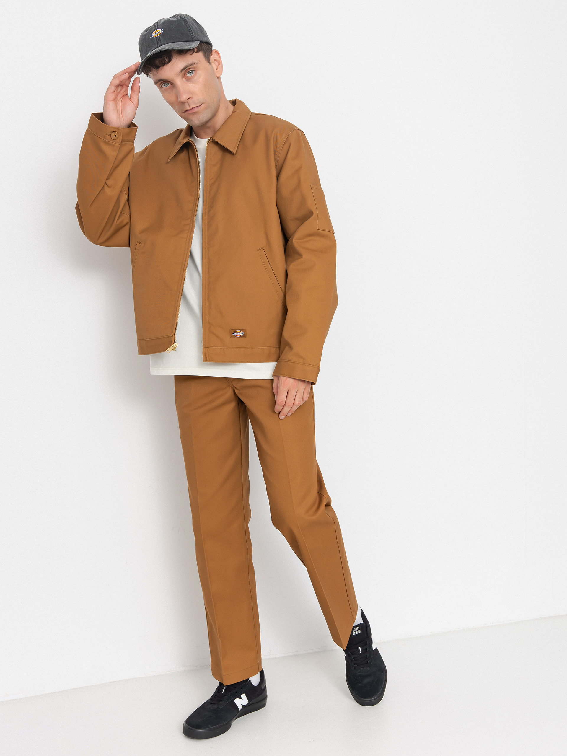 Geacu0103 Dickies Lined Eisenhower (brown duck)