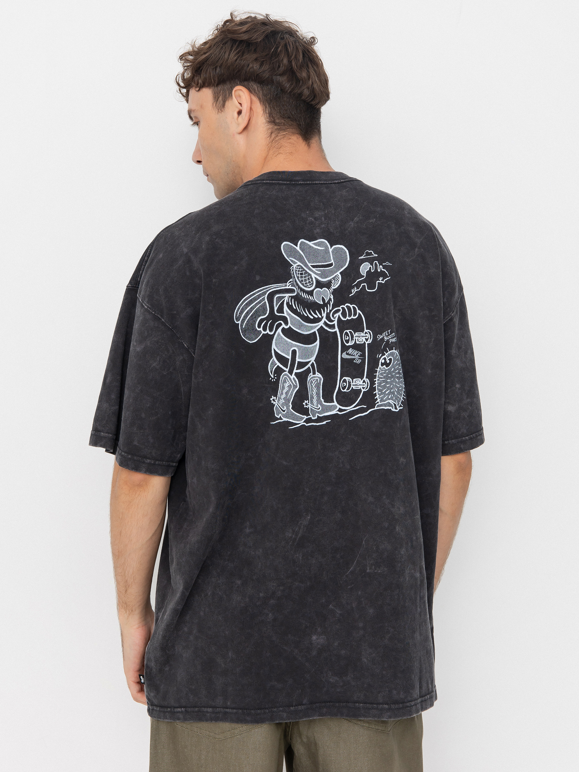Tricou Nike SB M90 Oc Western Bee (off noir)