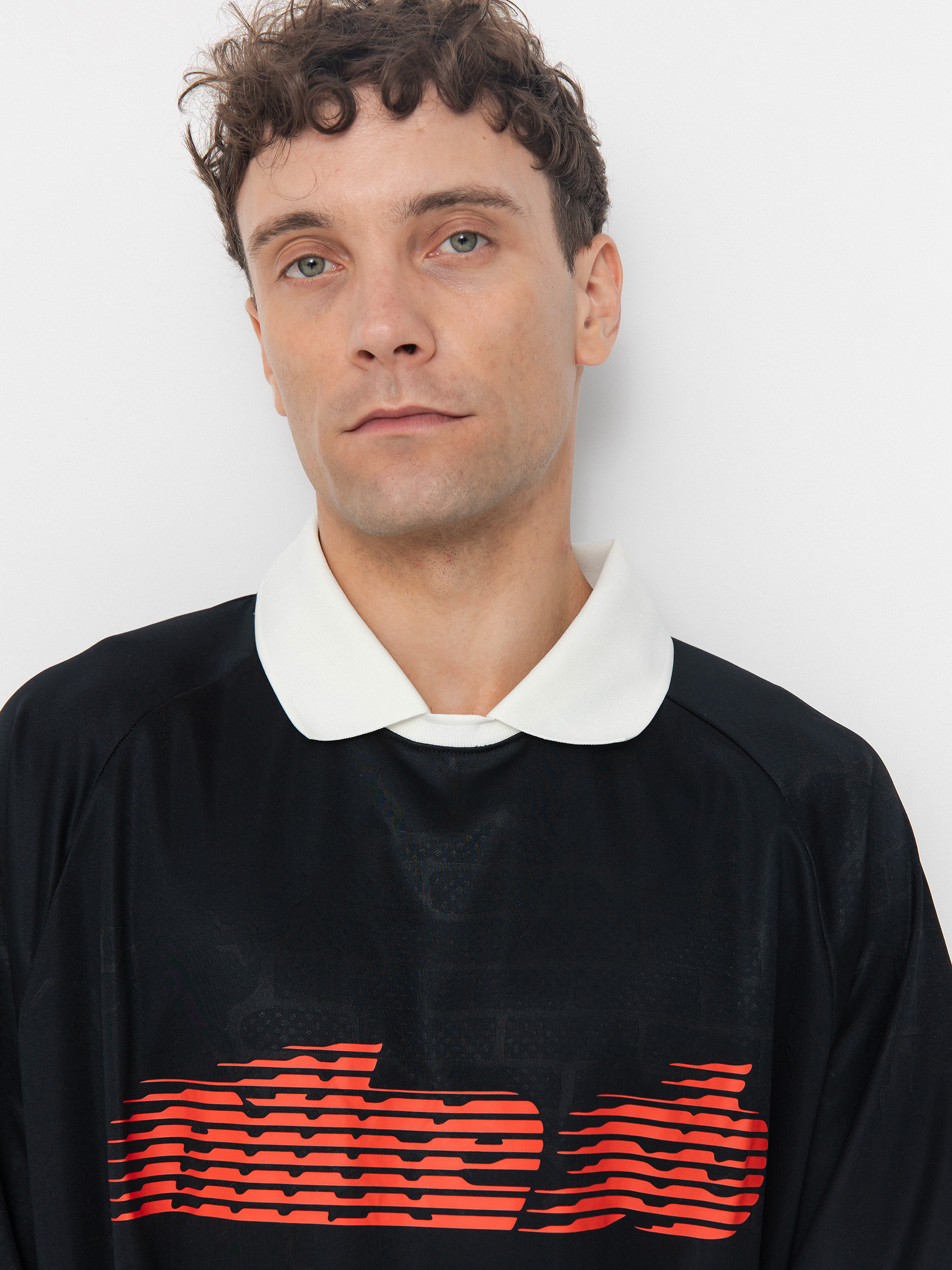 Tricou polo Nike SB DF Jacquard Jersey (black/sail)