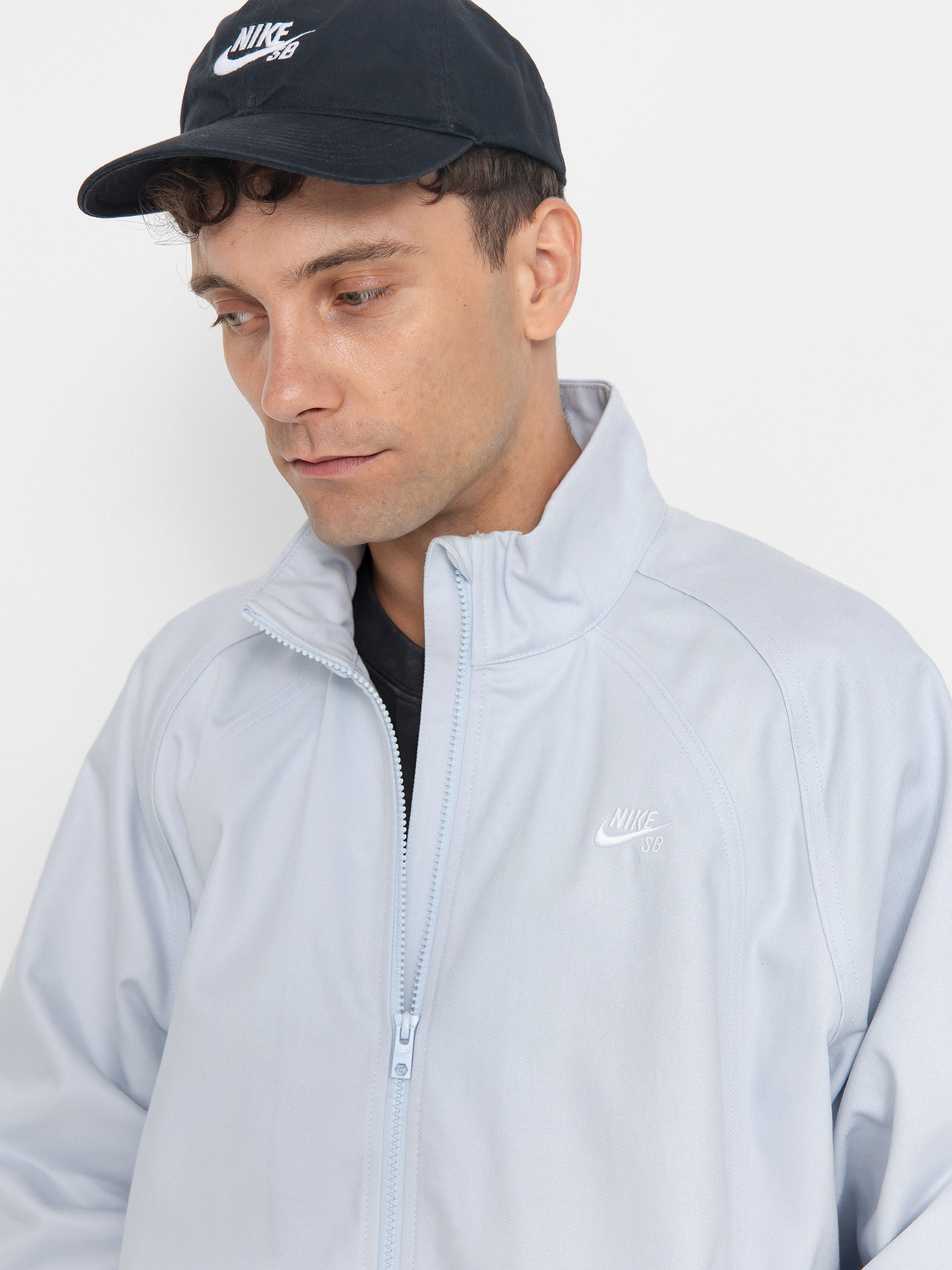 Geacă Nike SB Denim FZ Trak (football grey/white)