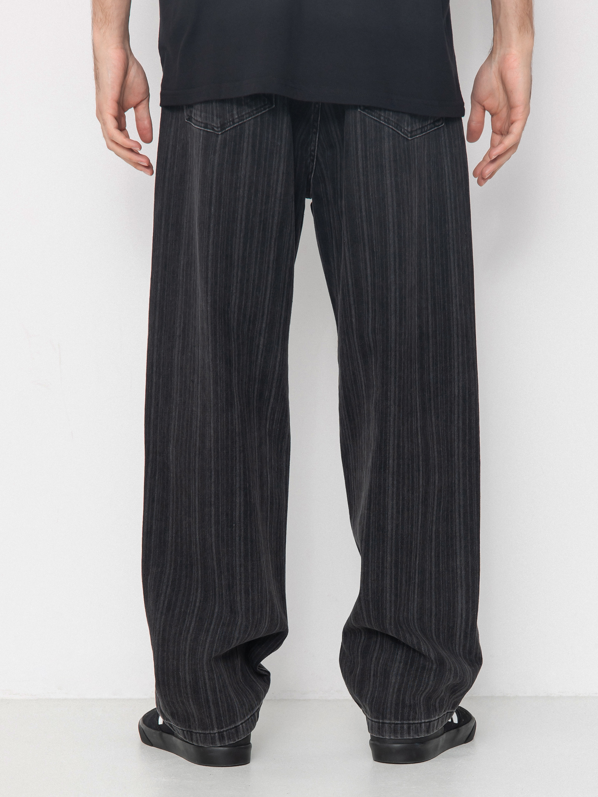 Pantaloni Carhartt WIP Rylan (rylan stripe/black/stone washed)
