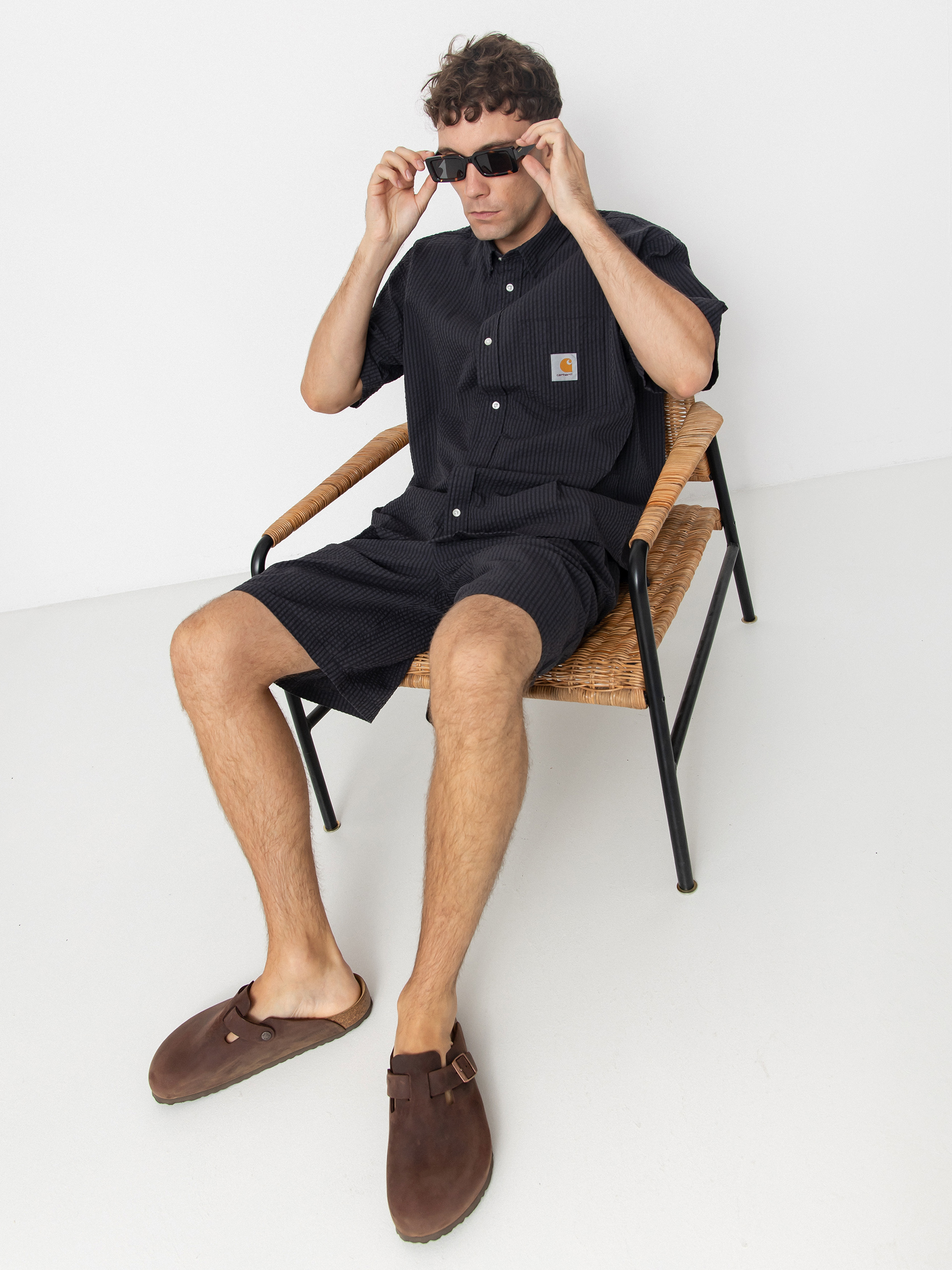Cămașă Carhartt WIP Toland (toland stripe/black)