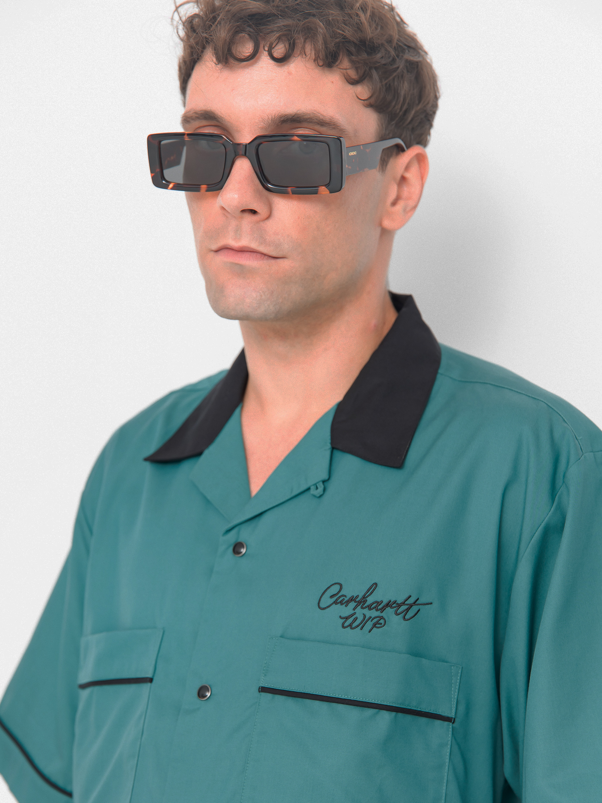 Cămașă Carhartt WIP Bowl (saguaro/black)