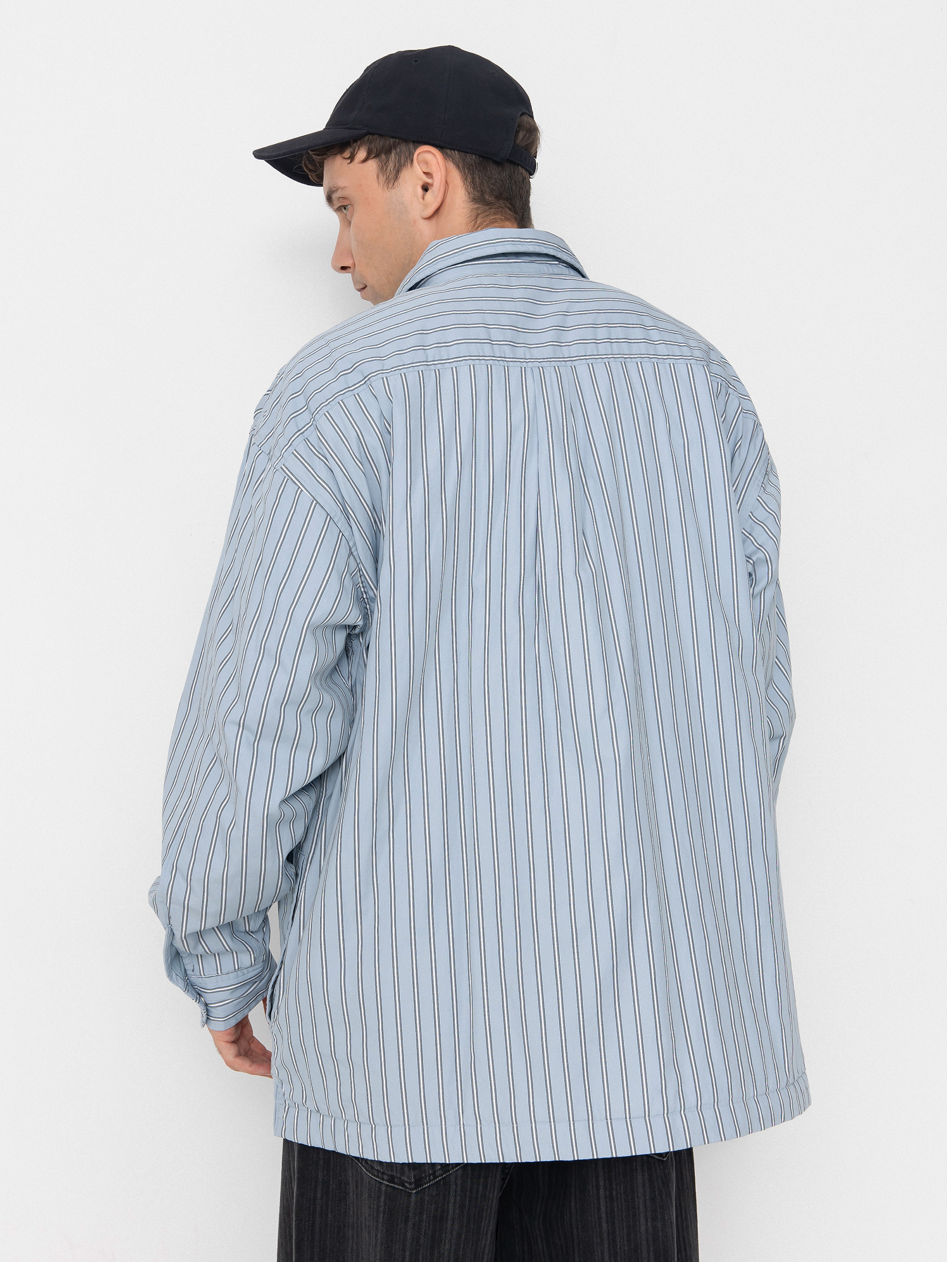Geacă Carhartt WIP Grimsby (grimsby stripe/blue fog)