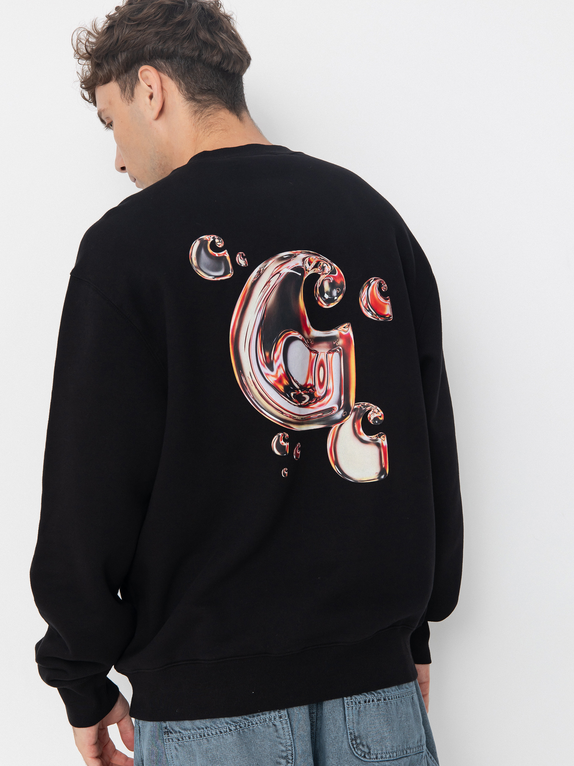 Hanorac Carhartt WIP Solar Chrome (black)