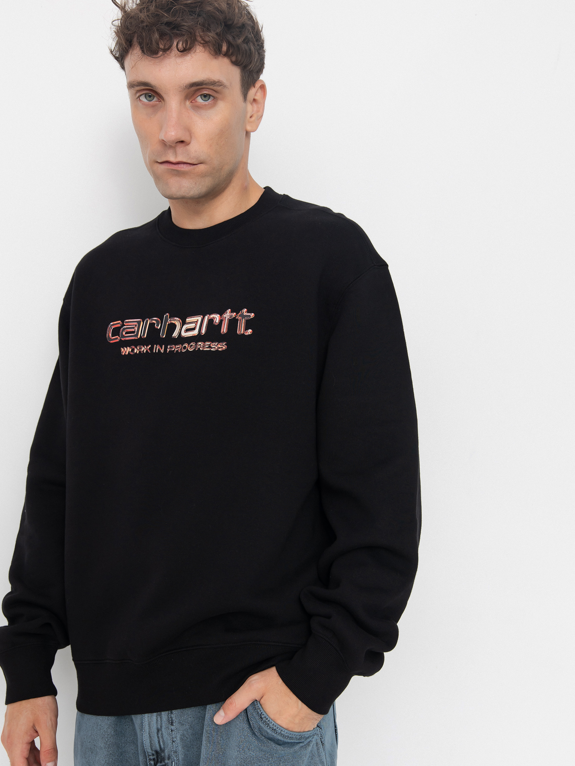 Hanorac Carhartt WIP Solar Chrome (black)