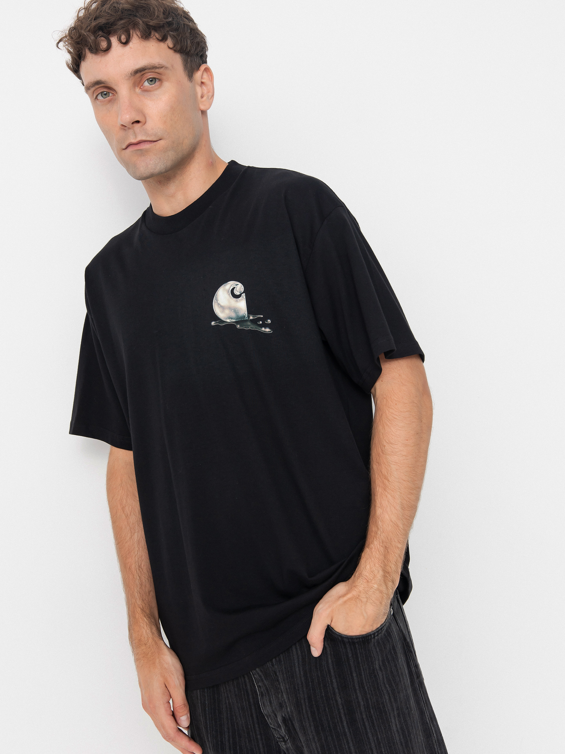 Tricou Carhartt WIP Jake Garcia (black)