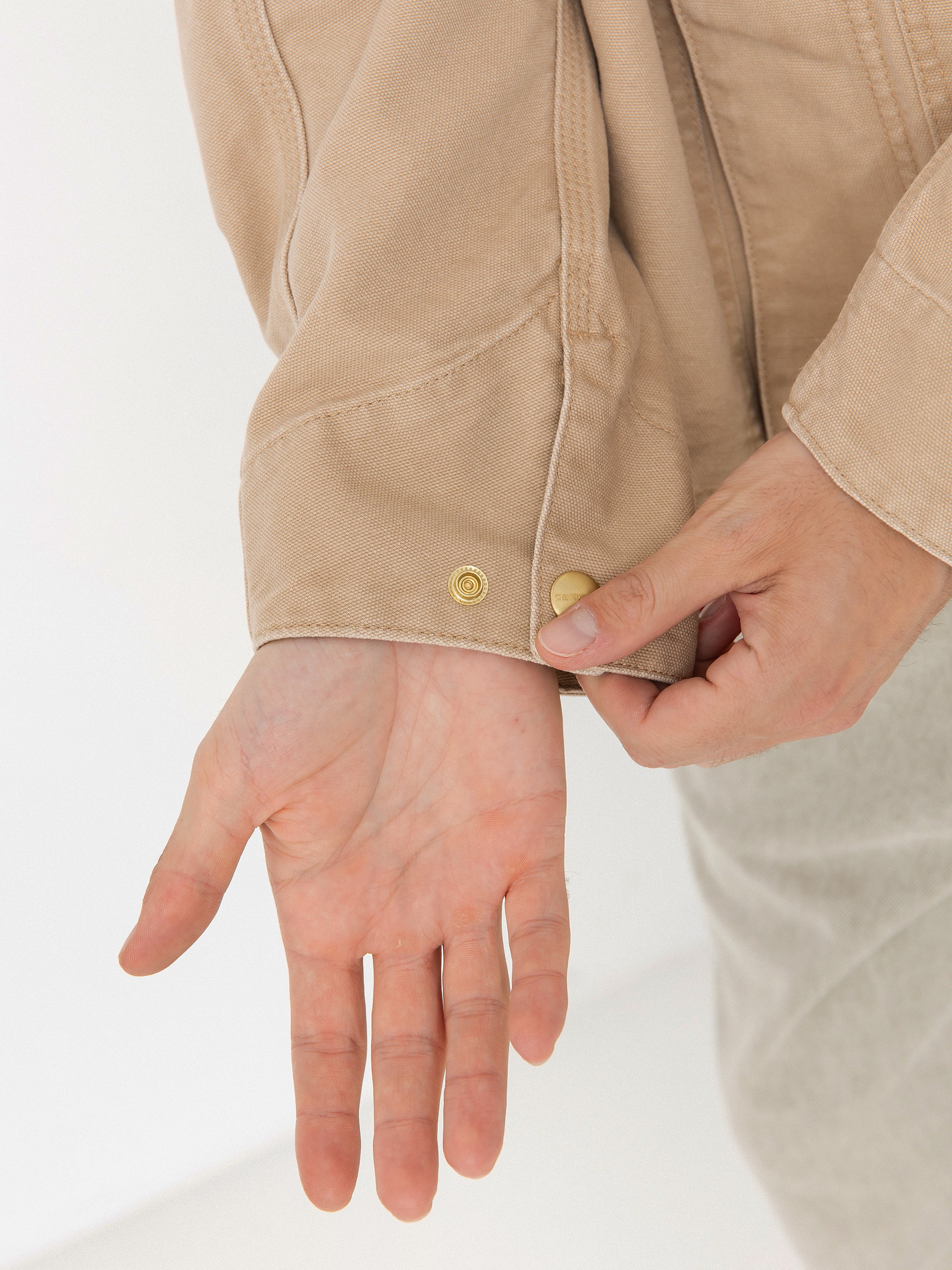 Geacă Carhartt WIP OG Arcan Graphic (dusty h brown/tobacco/heavy stone wash)