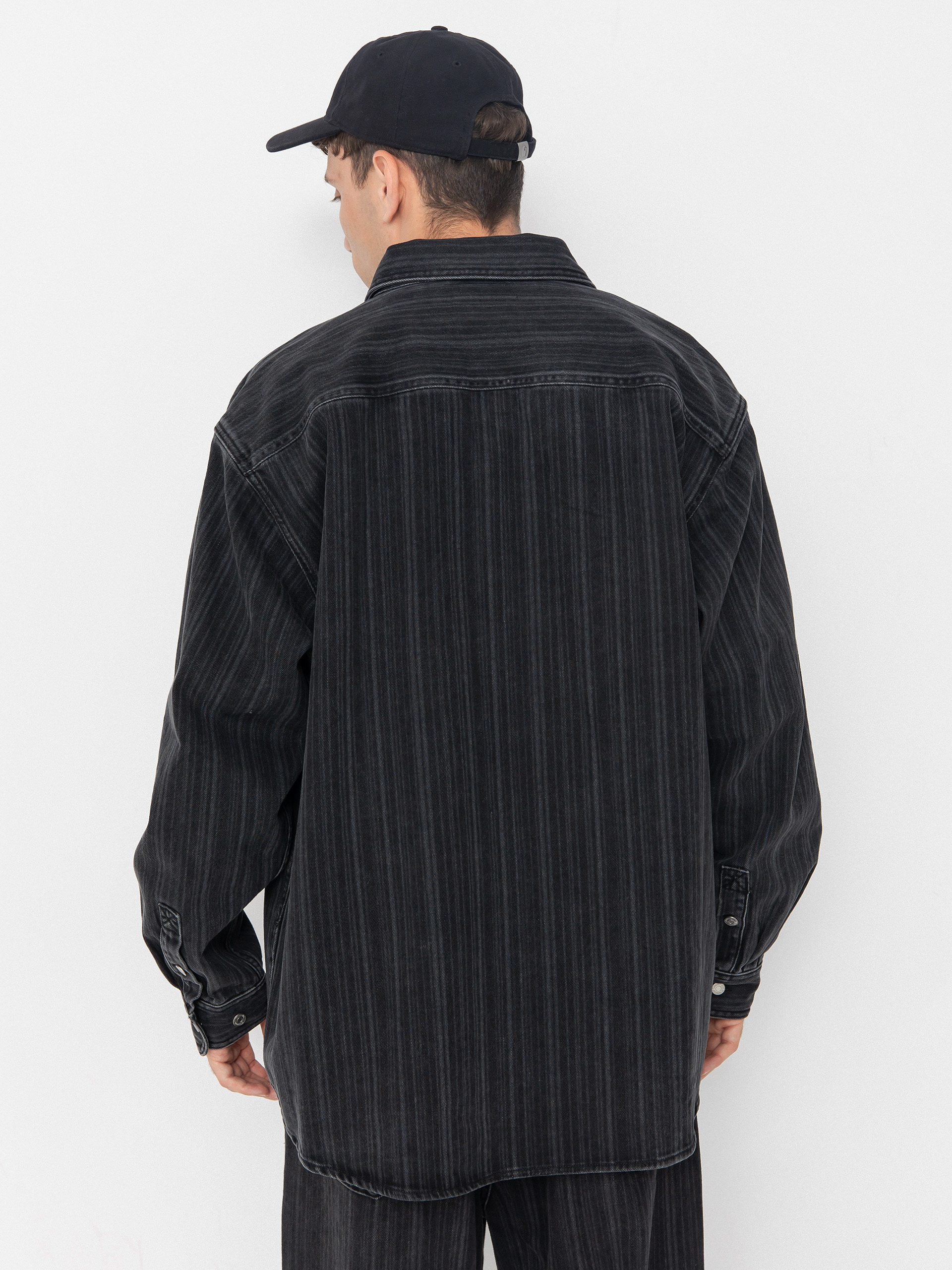 Geacă Carhartt WIP Rylan (rylan stripe/black/stone washed)