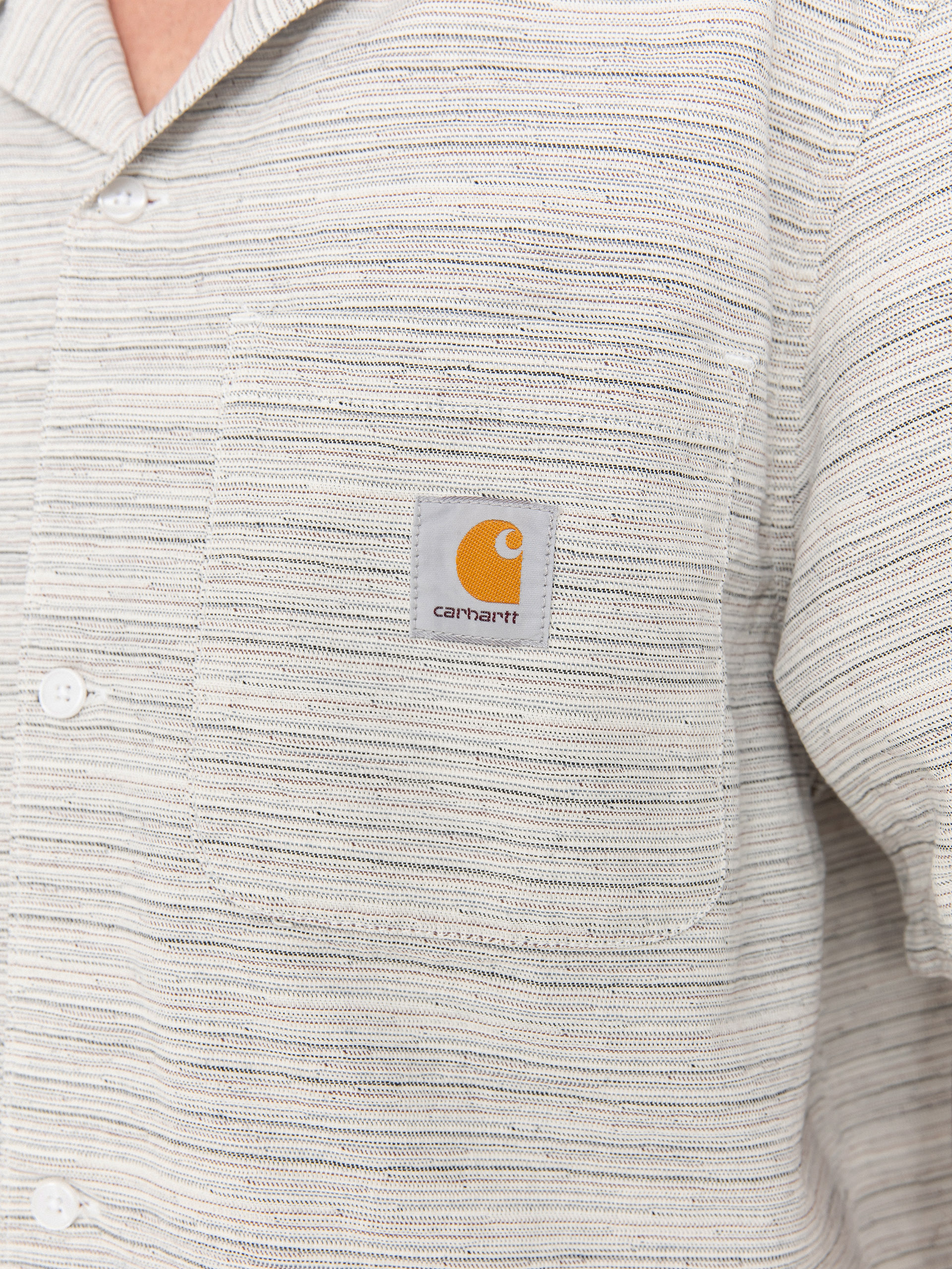 Cămașă Carhartt WIP Gellar (gellar stripe/wax/rinsed)