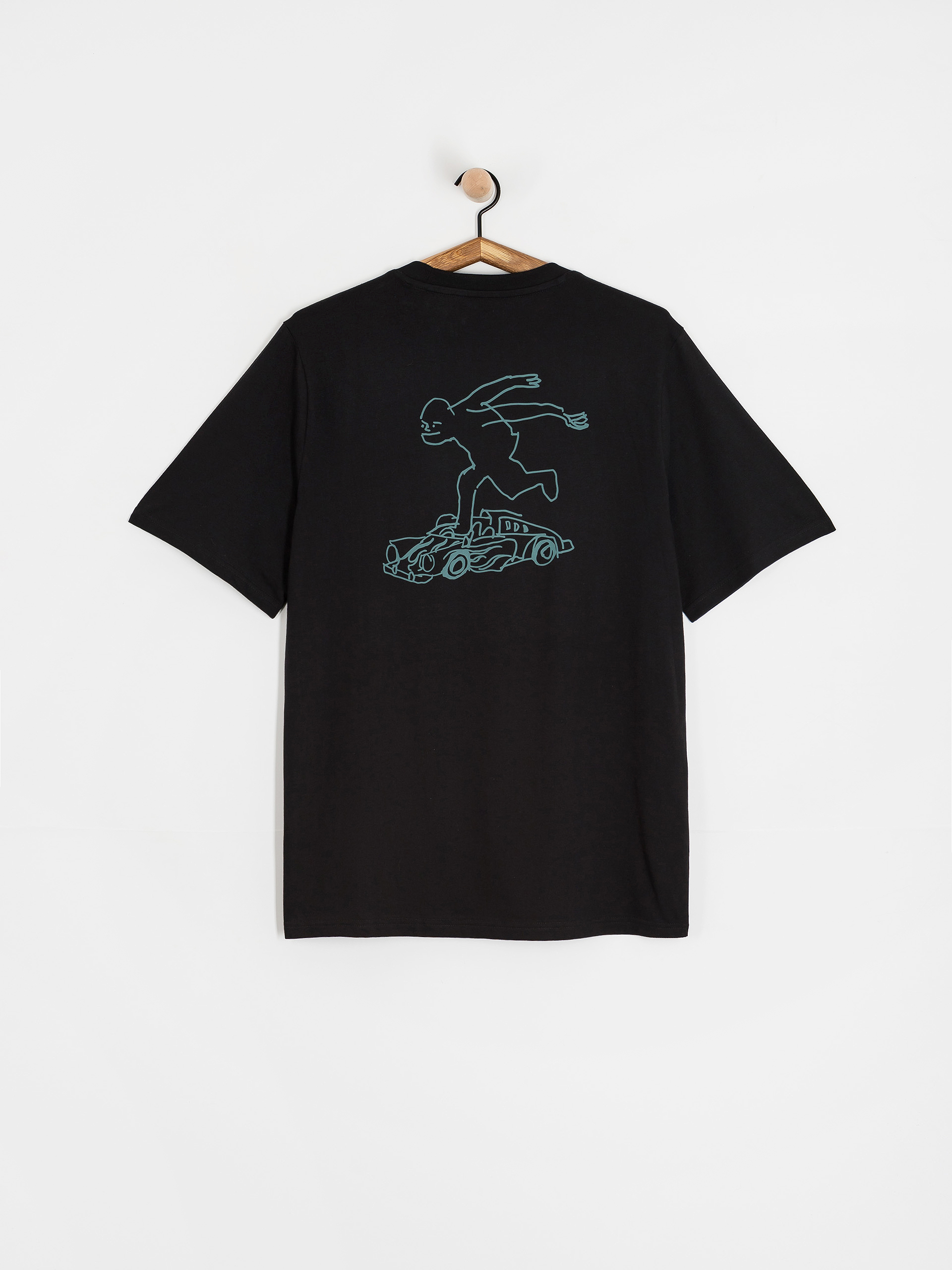 Tricou adidas Shmoo G 2 (black/pretea)