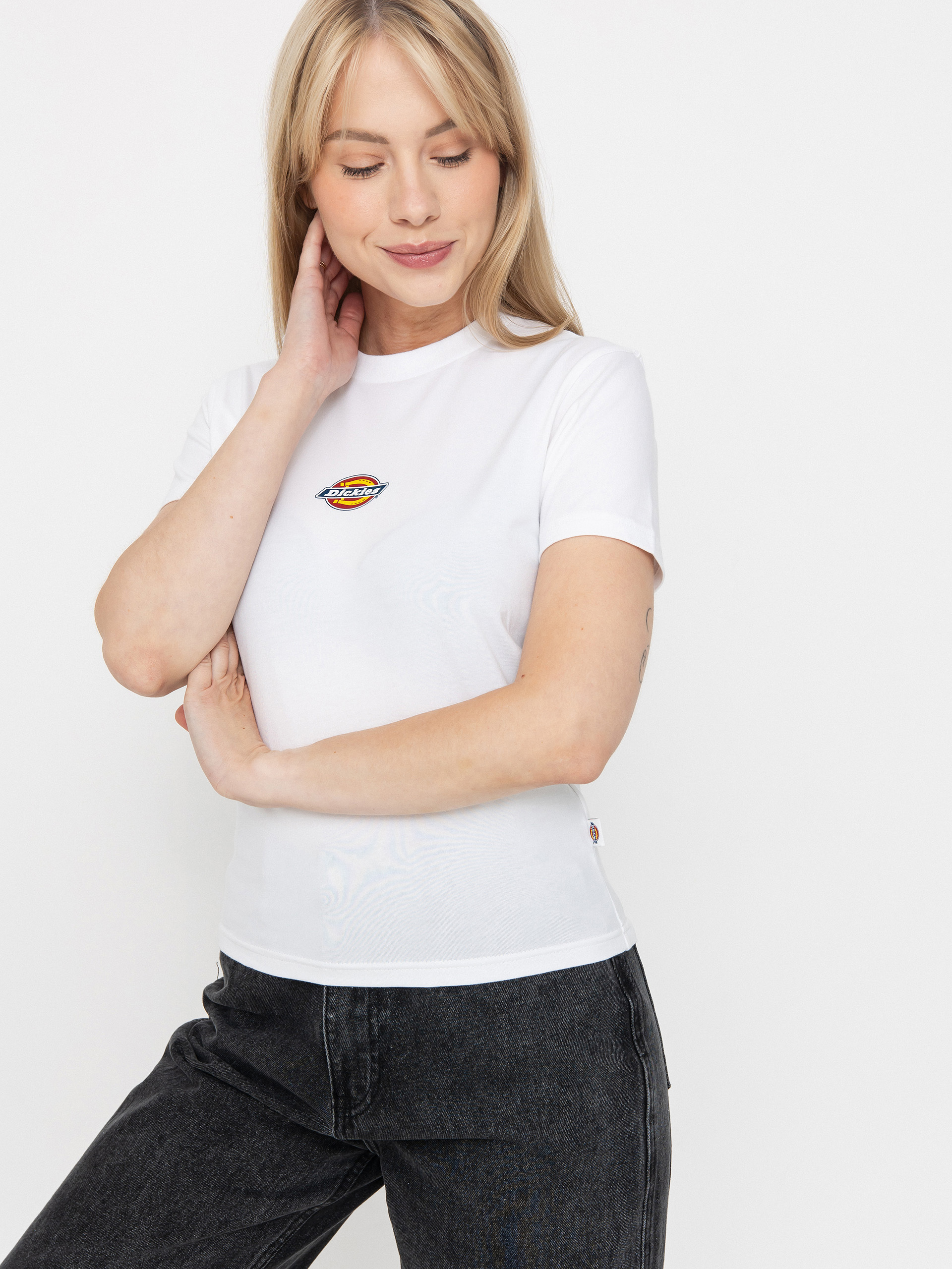 Tricou Dickies Maple Valley Wmn (white)