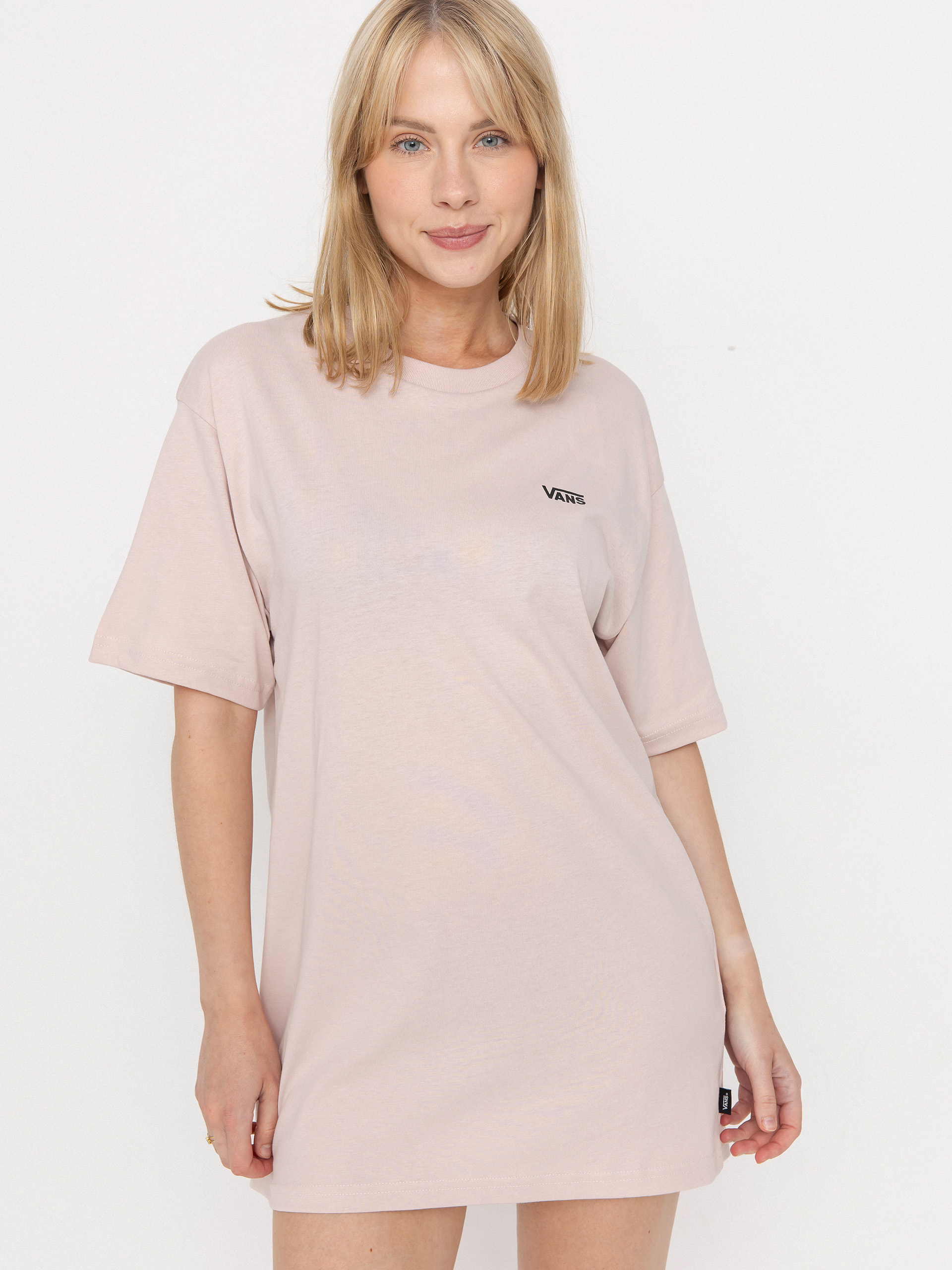 Tricou Vans Left Chest Logo Em Wmn (sepia rose)