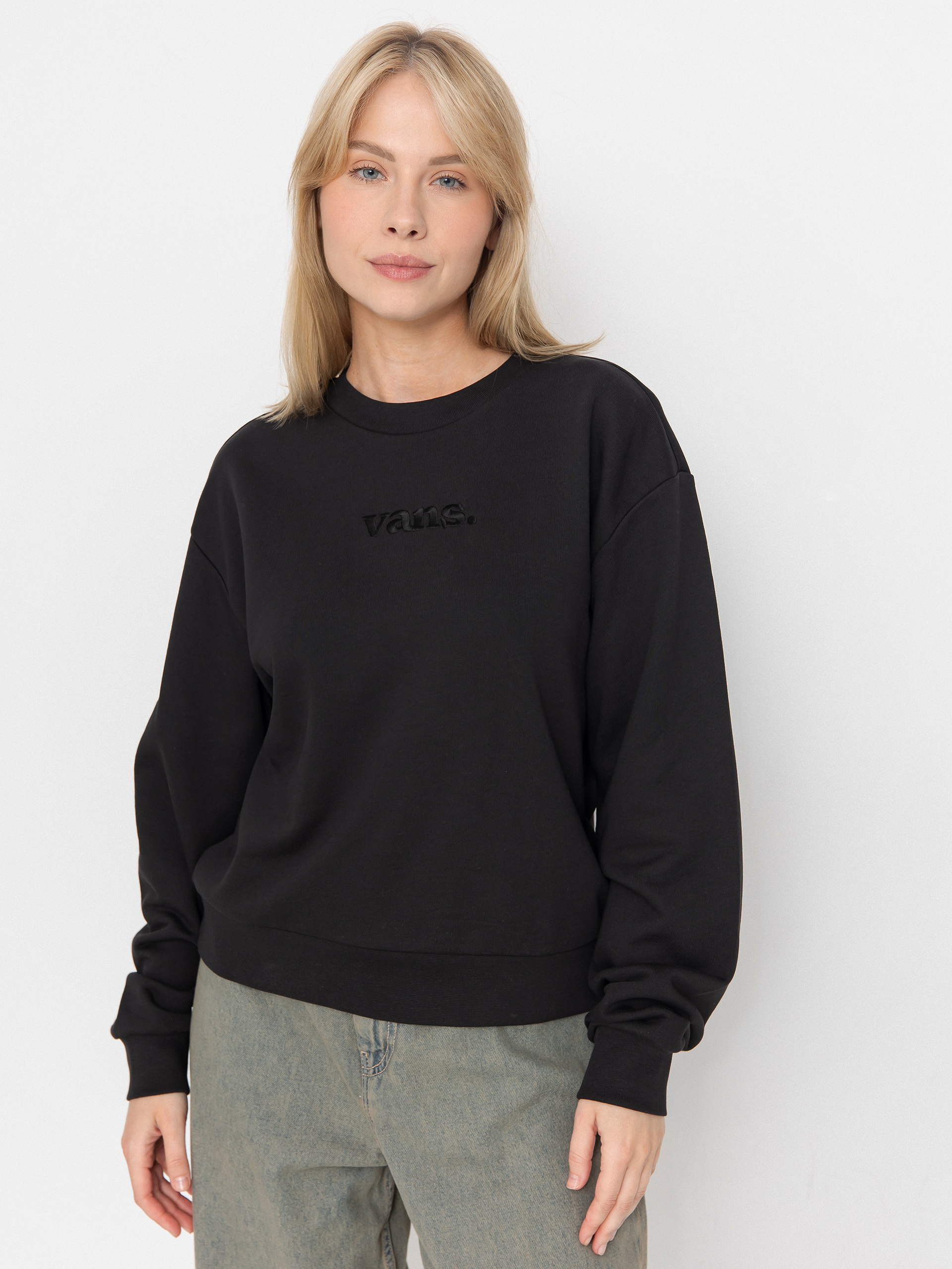 Hanorac Vans W Essential H Ft Rlx Crew Wmn (black)