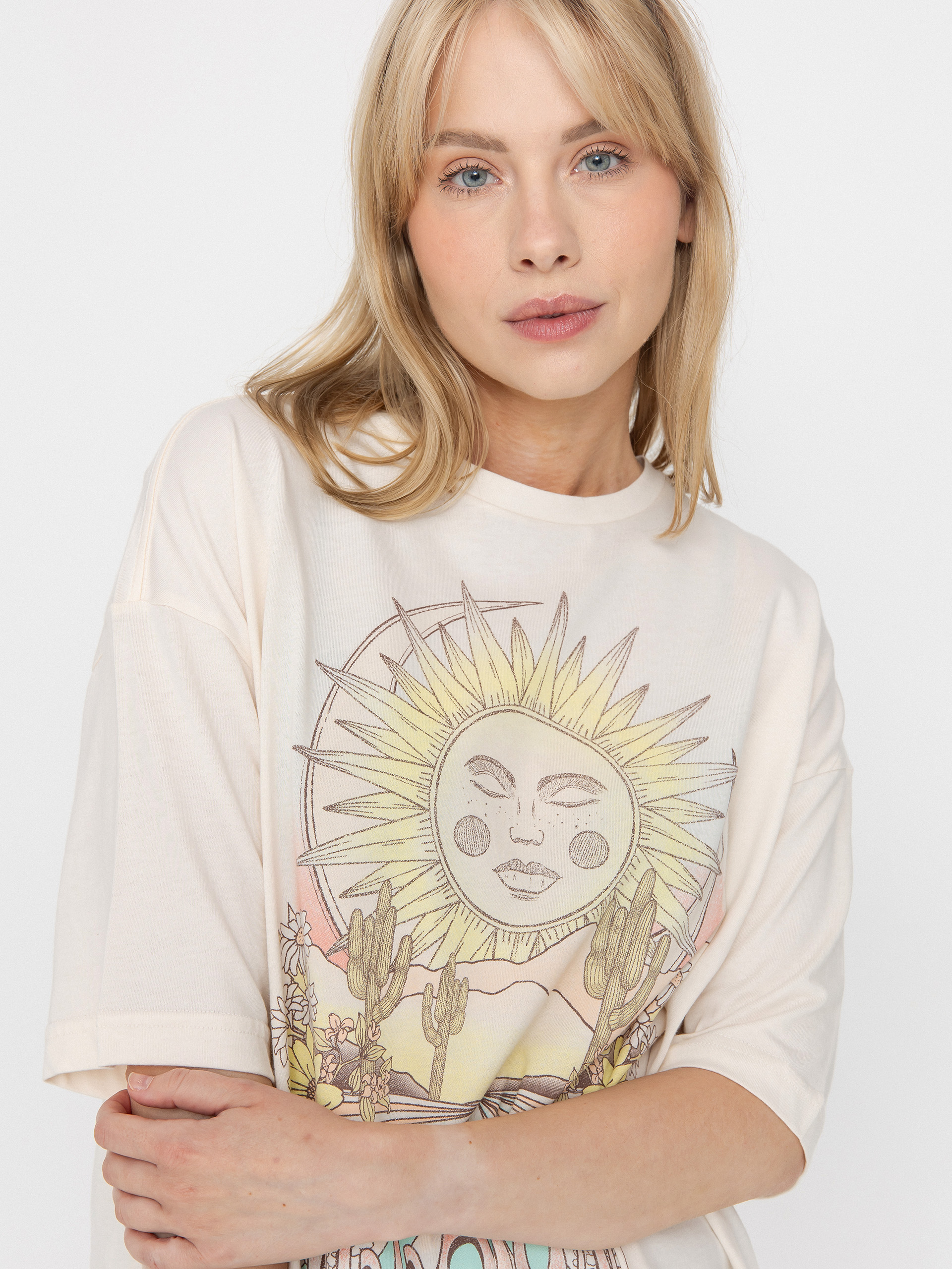 Tricou Billabong Chasin Sunshine Wmn (salt crystal)