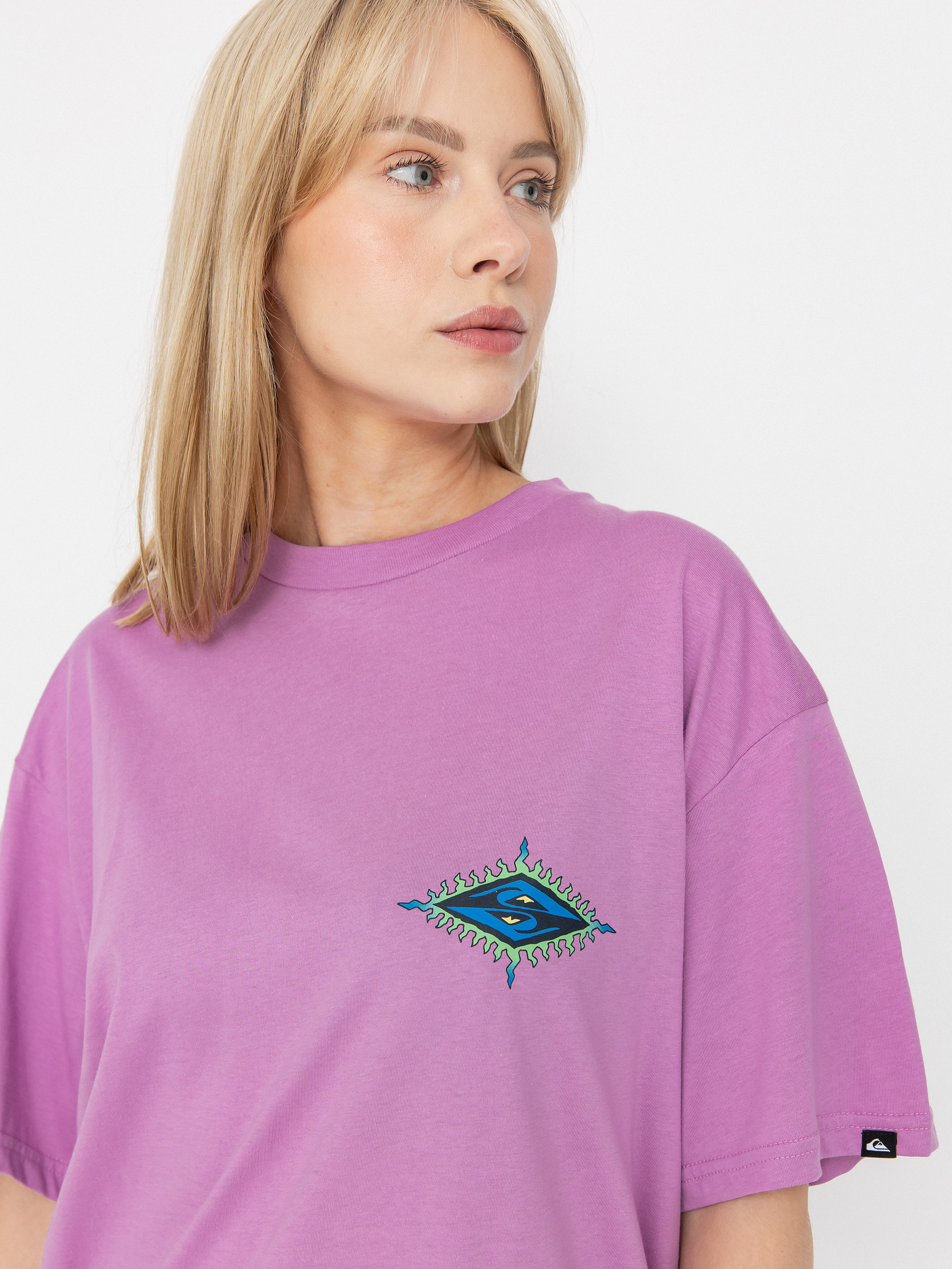 Tricou Quiksilver Beach Blast (violet)