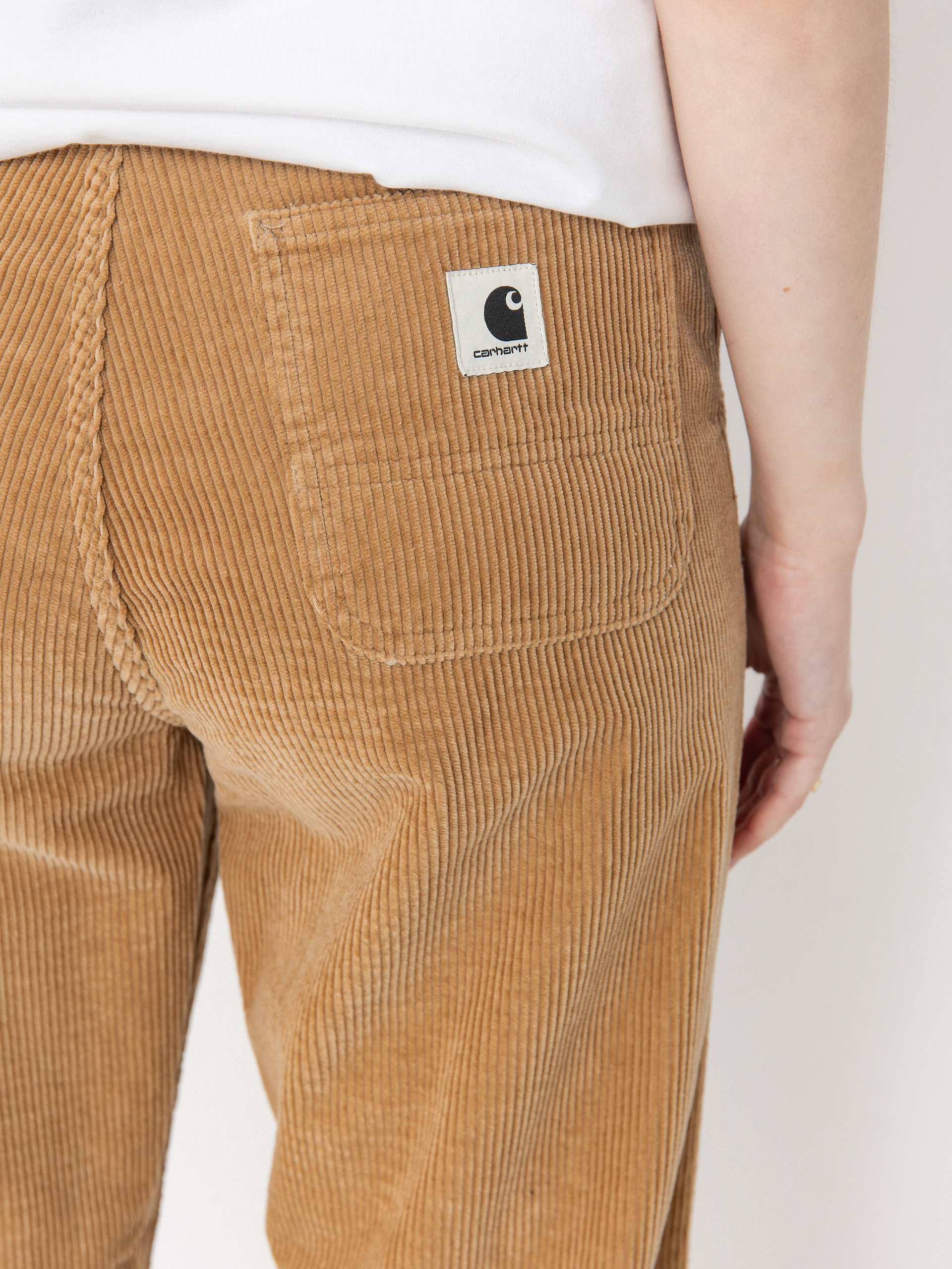 Pantaloni Carhartt WIP Simple Wmn (peanut)