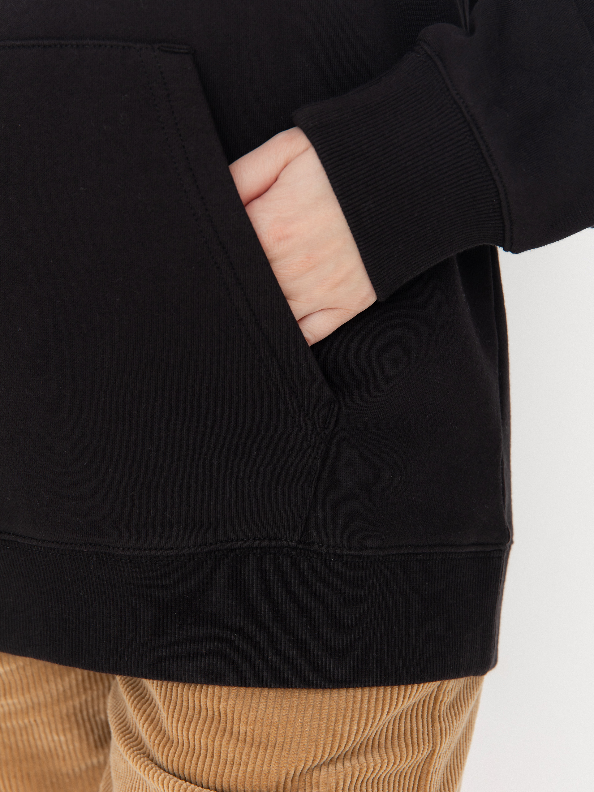 Hanorac cu glugă Carhartt WIP Carhartt HD Wmn (black/scarlet)