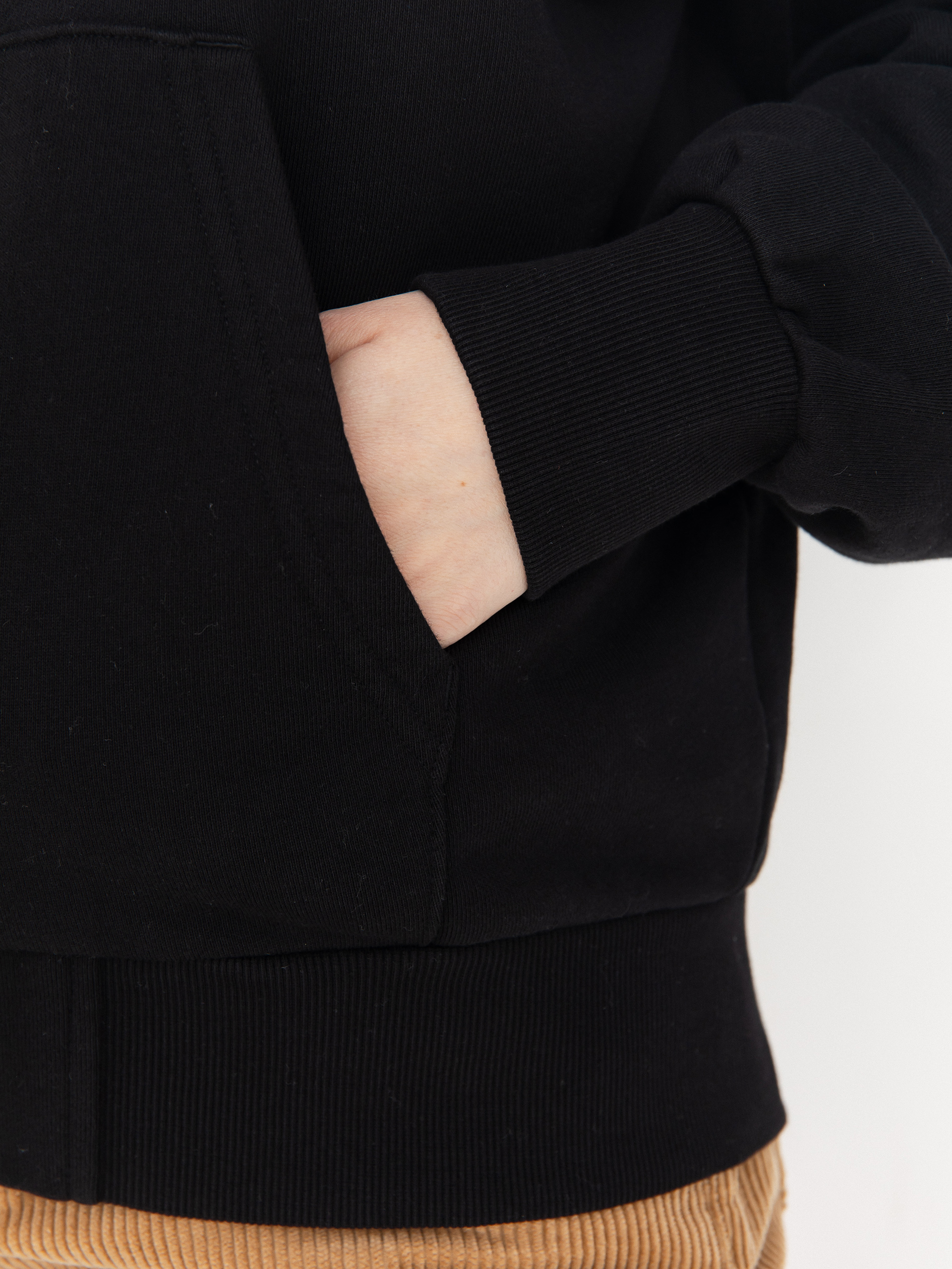 Hanorac cu glugă Carhartt WIP Heart II Hartt ZHD Wmn (black)