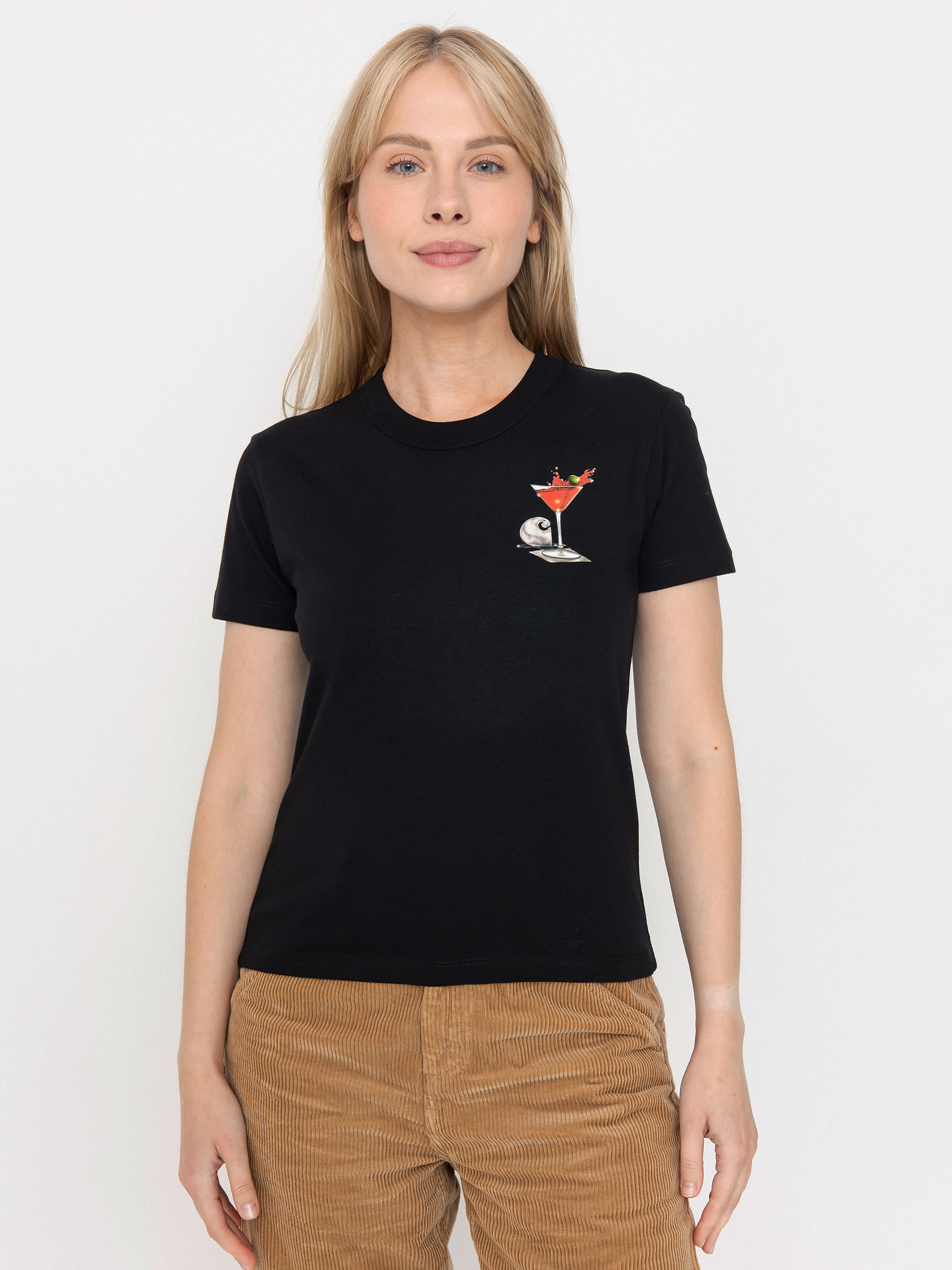 Tricou Carhartt WIP Jake Garcia Wmn (black)