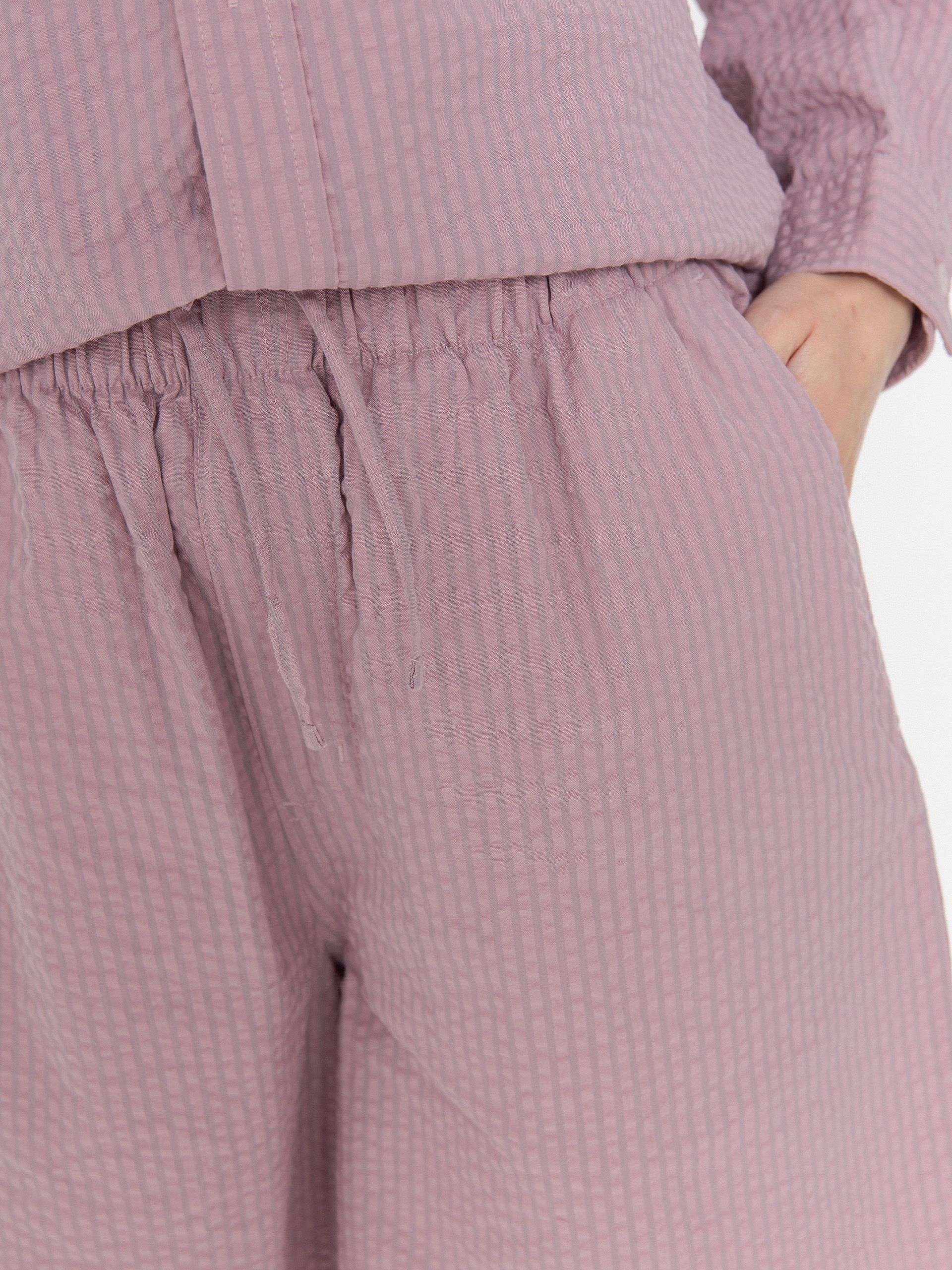 Pantaloni scurți Carhartt WIP Toland Wmn (toland stripe/pink fog)