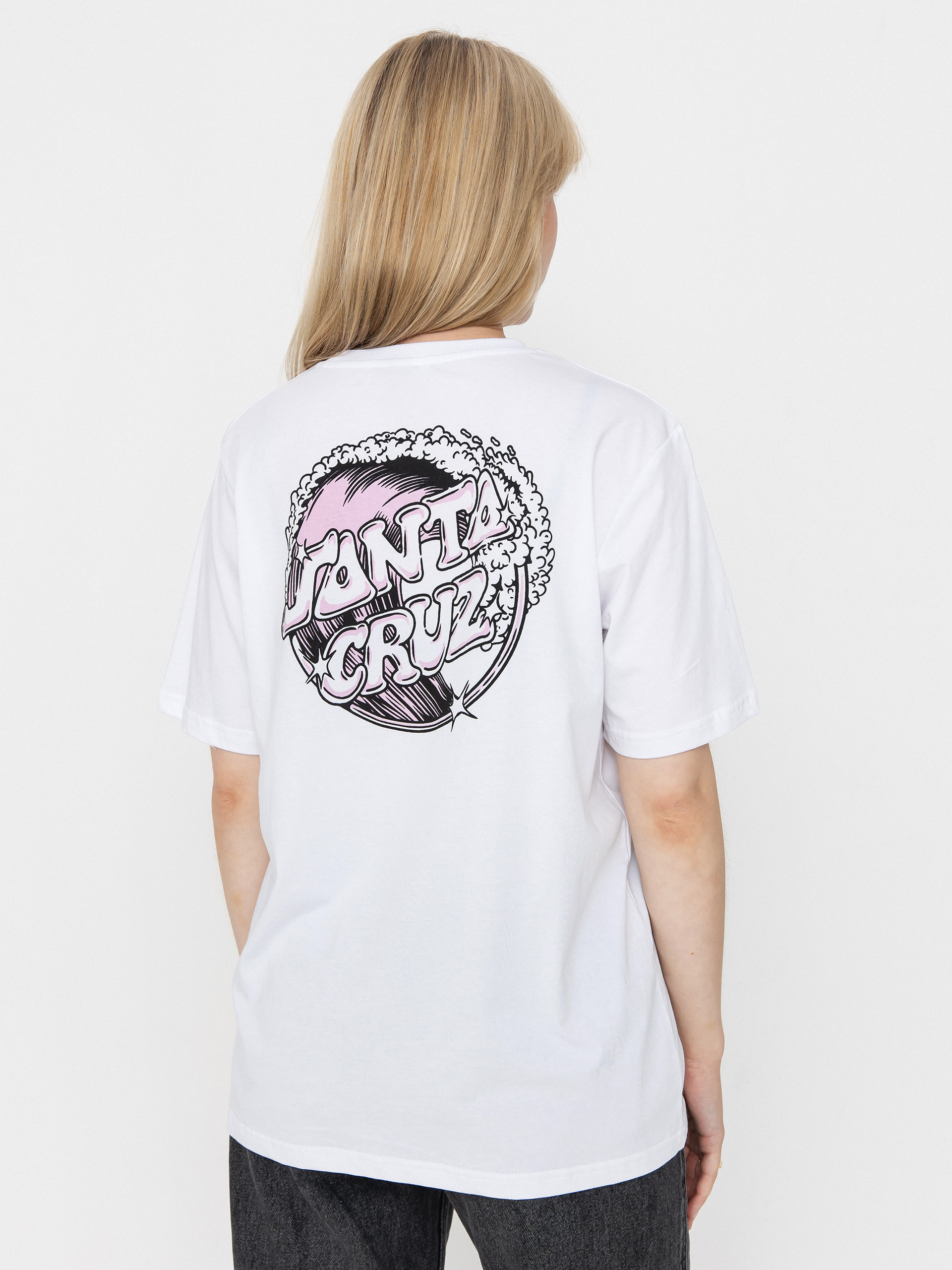 Tricou Santa Cruz Offshore Dot Wmn (white)