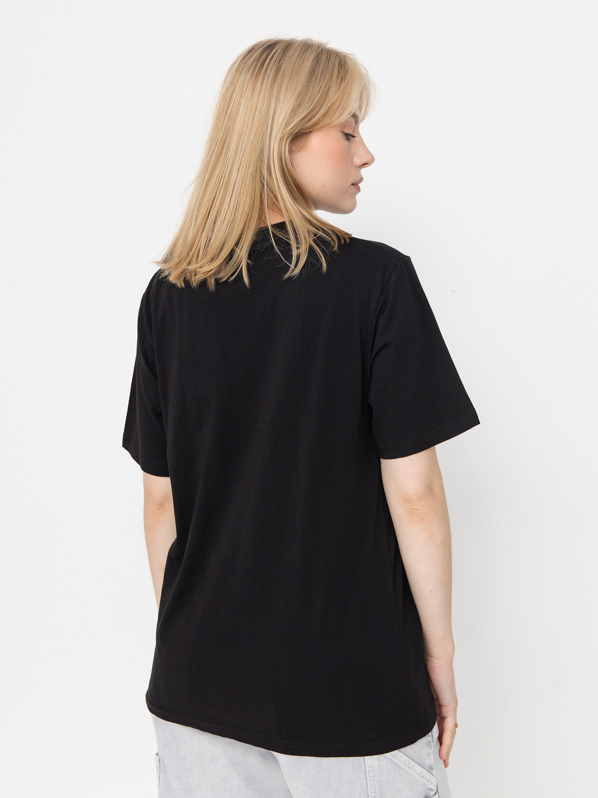 Tricou Santa Cruz Woodland Mini Strip Front Wmn (black)