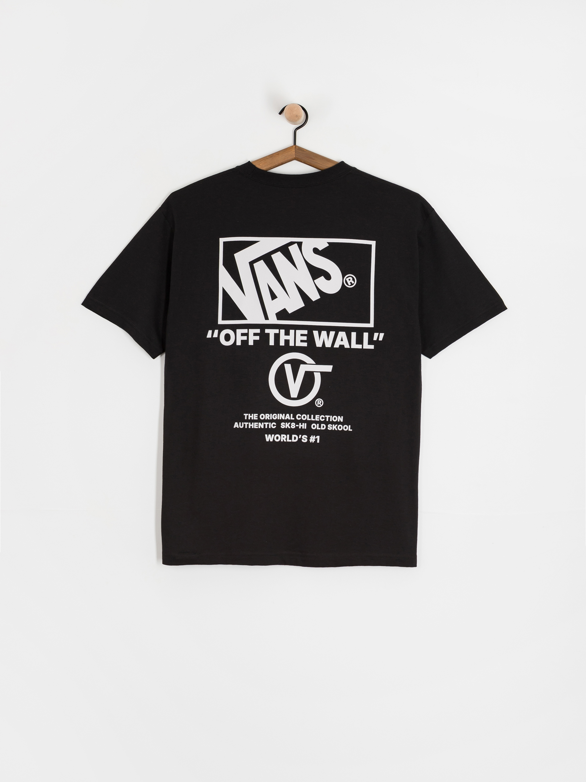 Tricou Vans Stacked Hi (black)