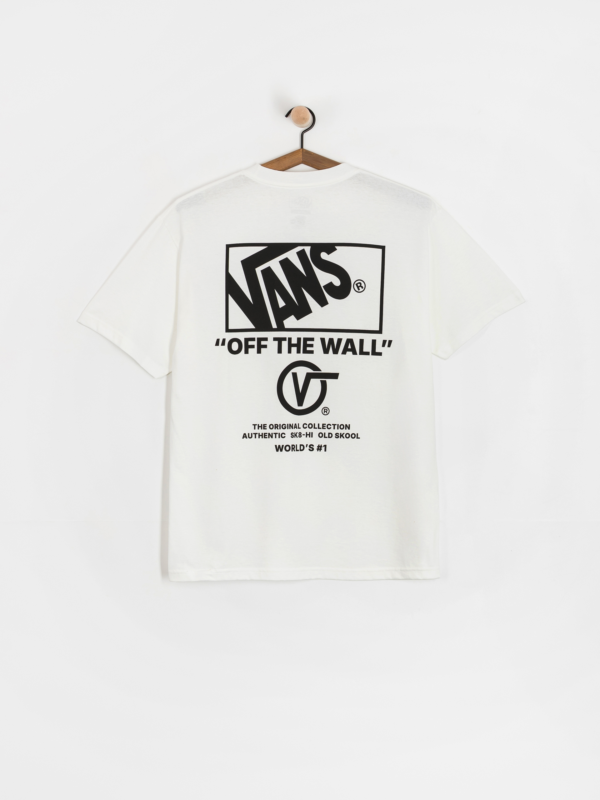 Tricou Vans Stacked Hi (white)
