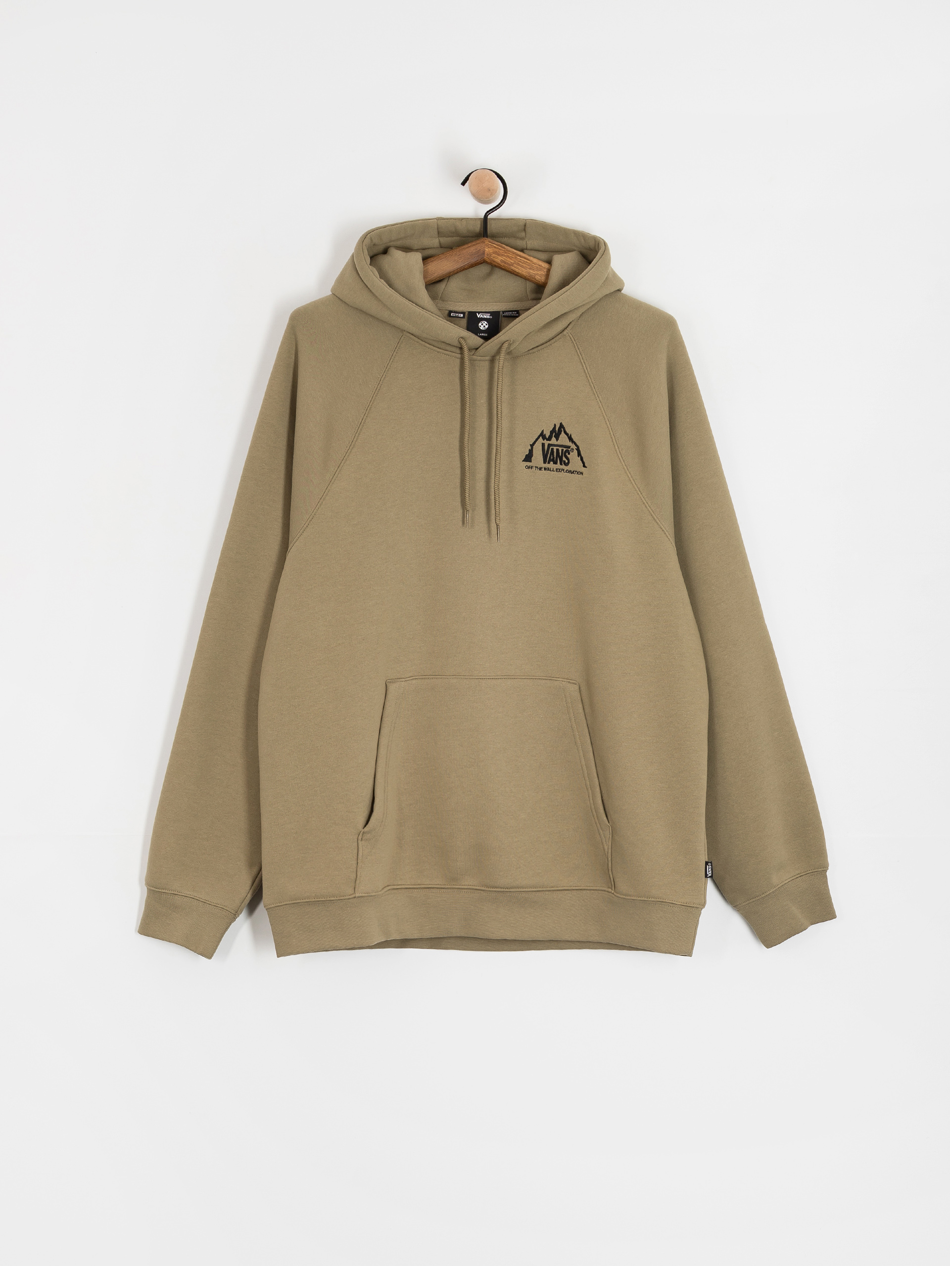 Hanorac cu glugă Vans Mte Crestline Logo HD (bay leaf)