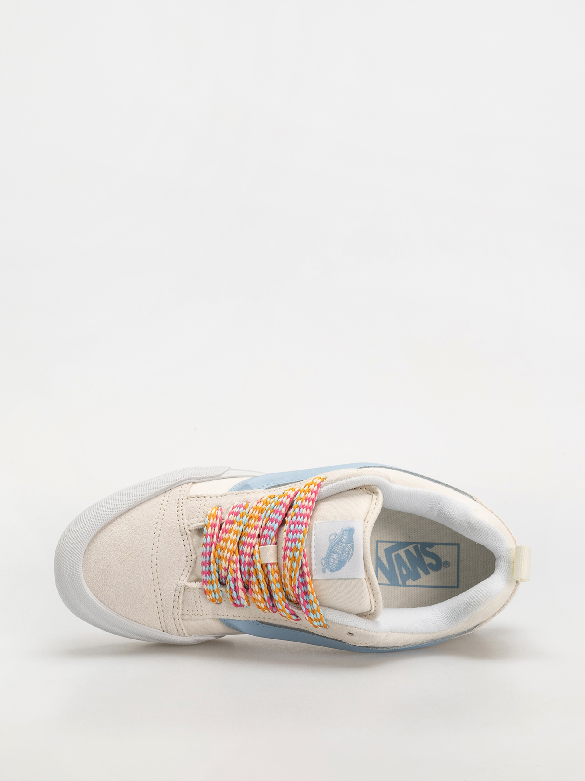 Pantofi Vans Knu Skool (oversized lace white/blue)