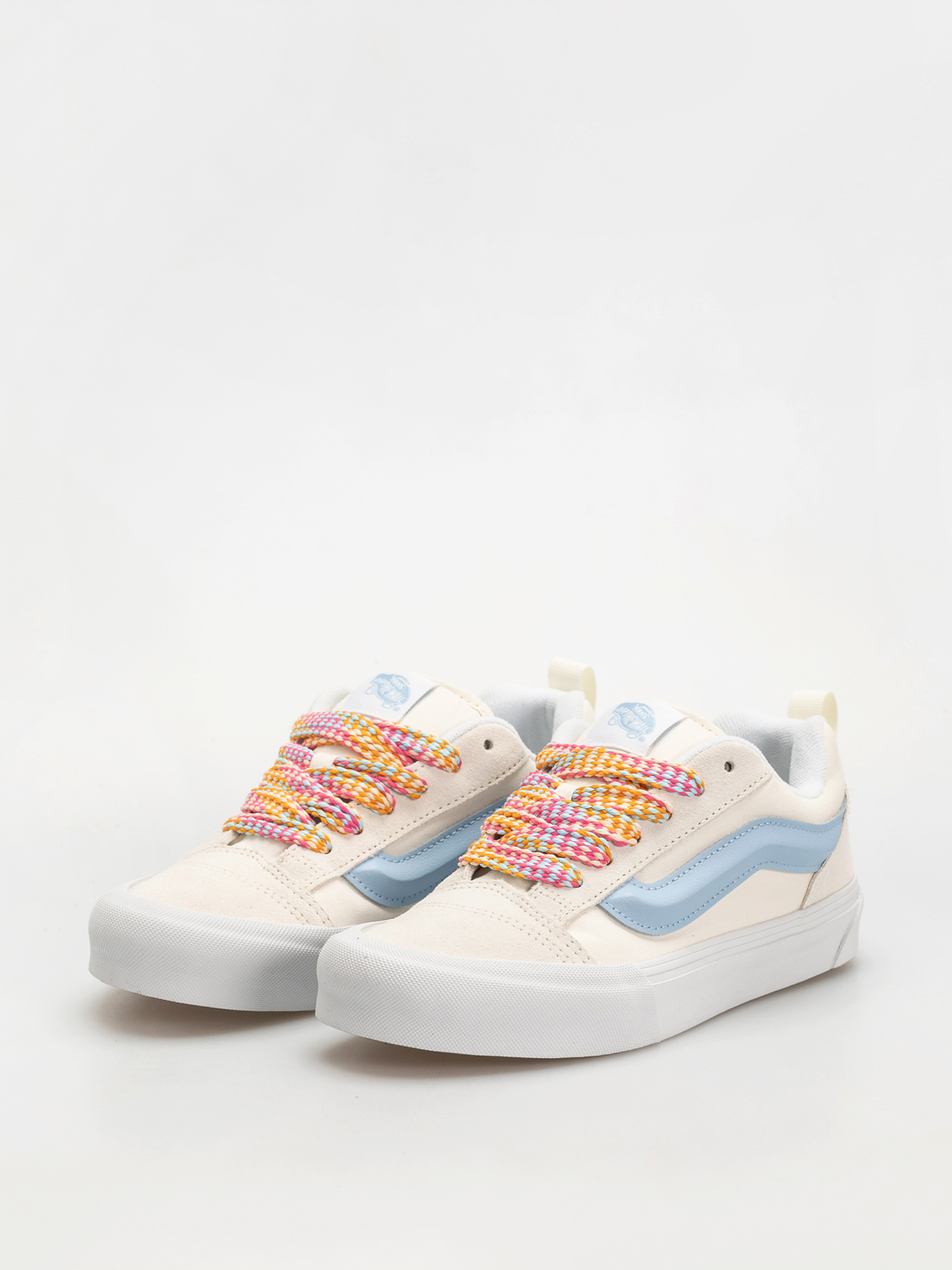 Pantofi Vans Knu Skool (oversized lace white/blue)