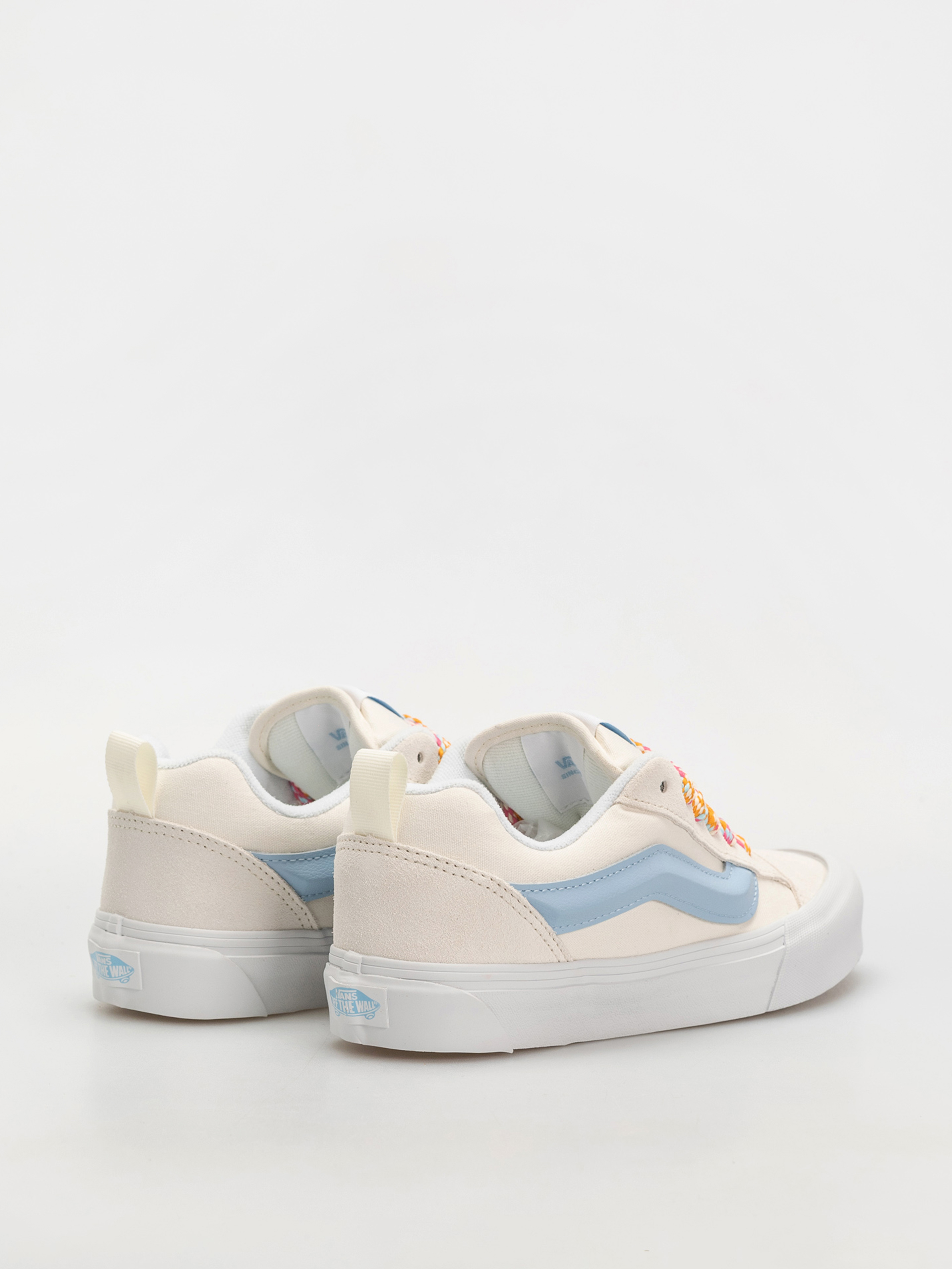 Pantofi Vans Knu Skool (oversized lace white/blue)