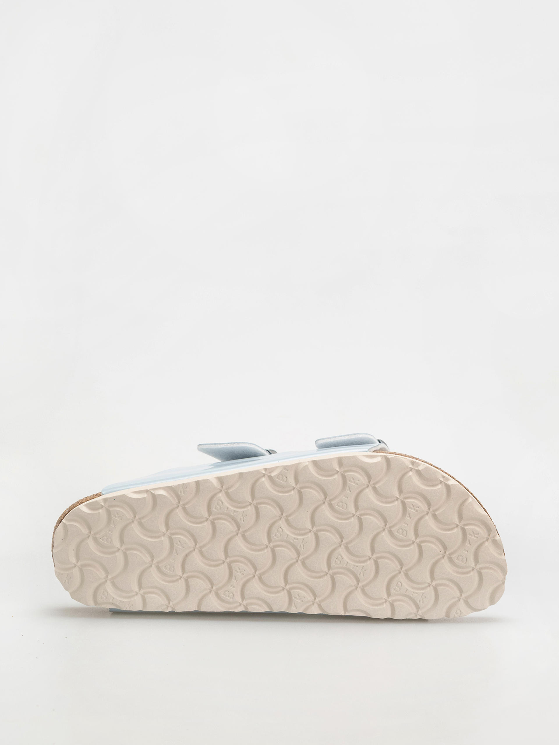 Șlapi Birkenstock Arizona Briko Flor Narrow Wmn (patent baby blue)