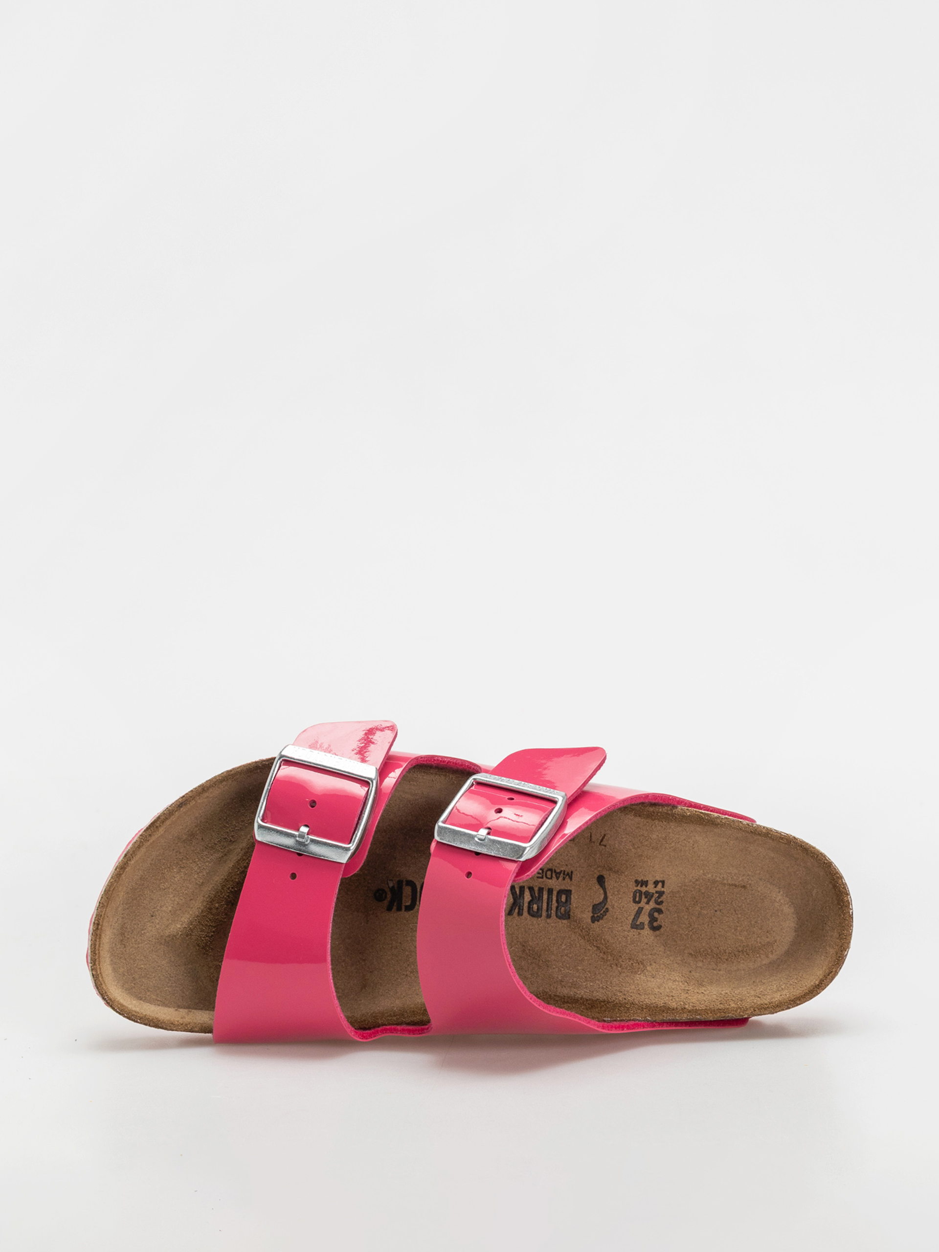 Șlapi Birkenstock Arizona Briko Flor Narrow Wmn (patent fuchsia tulip)