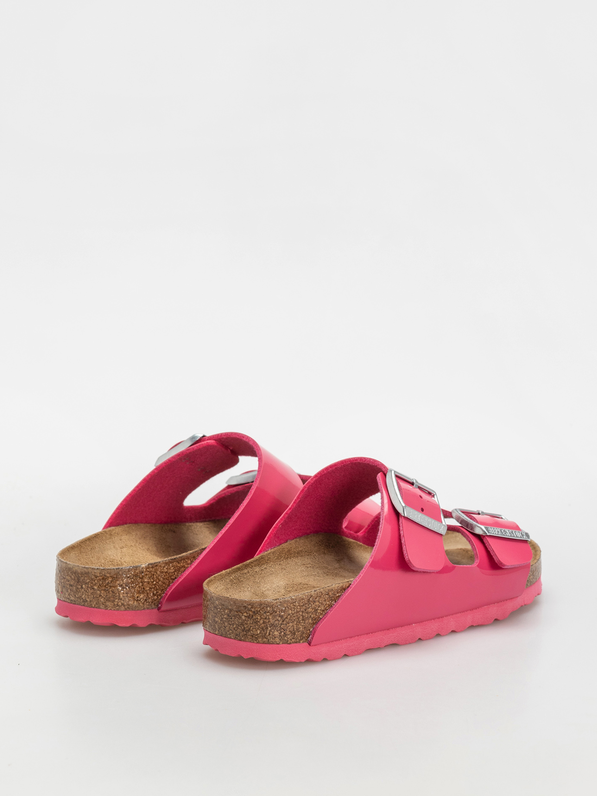Șlapi Birkenstock Arizona Briko Flor Narrow Wmn (patent fuchsia tulip)